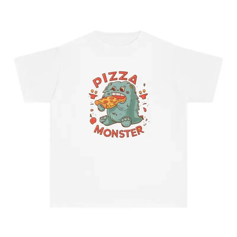 Pizza Monster Classic Fit Tee Combed Ring Spun Cotton