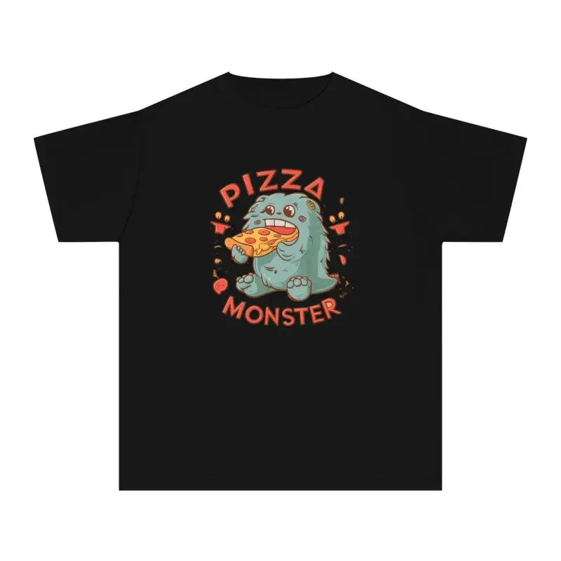 Pizza Monster Classic Fit Tee Combed Ring Spun Cotton