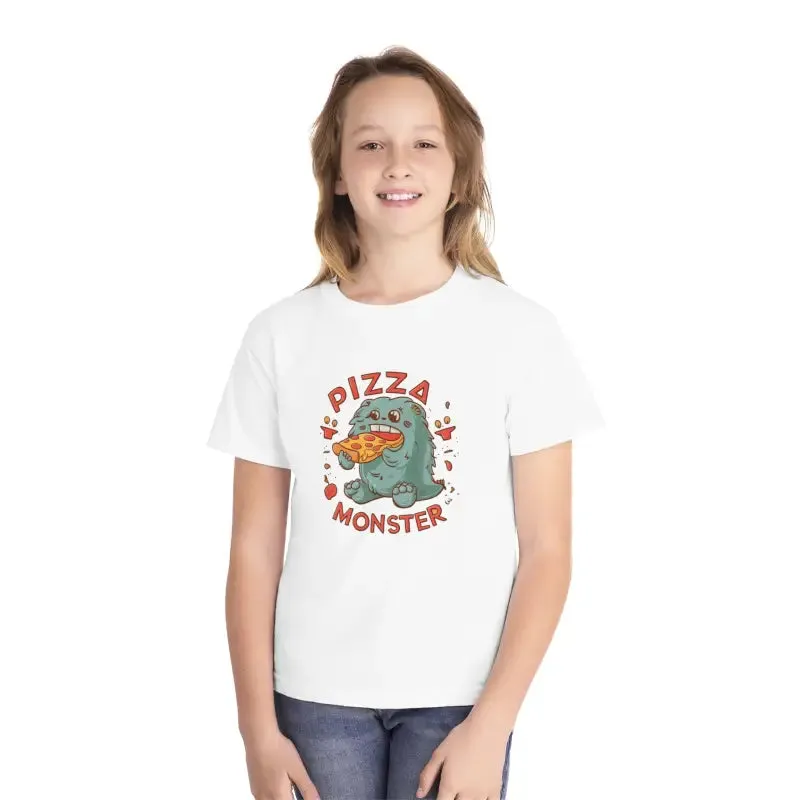 Pizza Monster Classic Fit Tee Combed Ring Spun Cotton