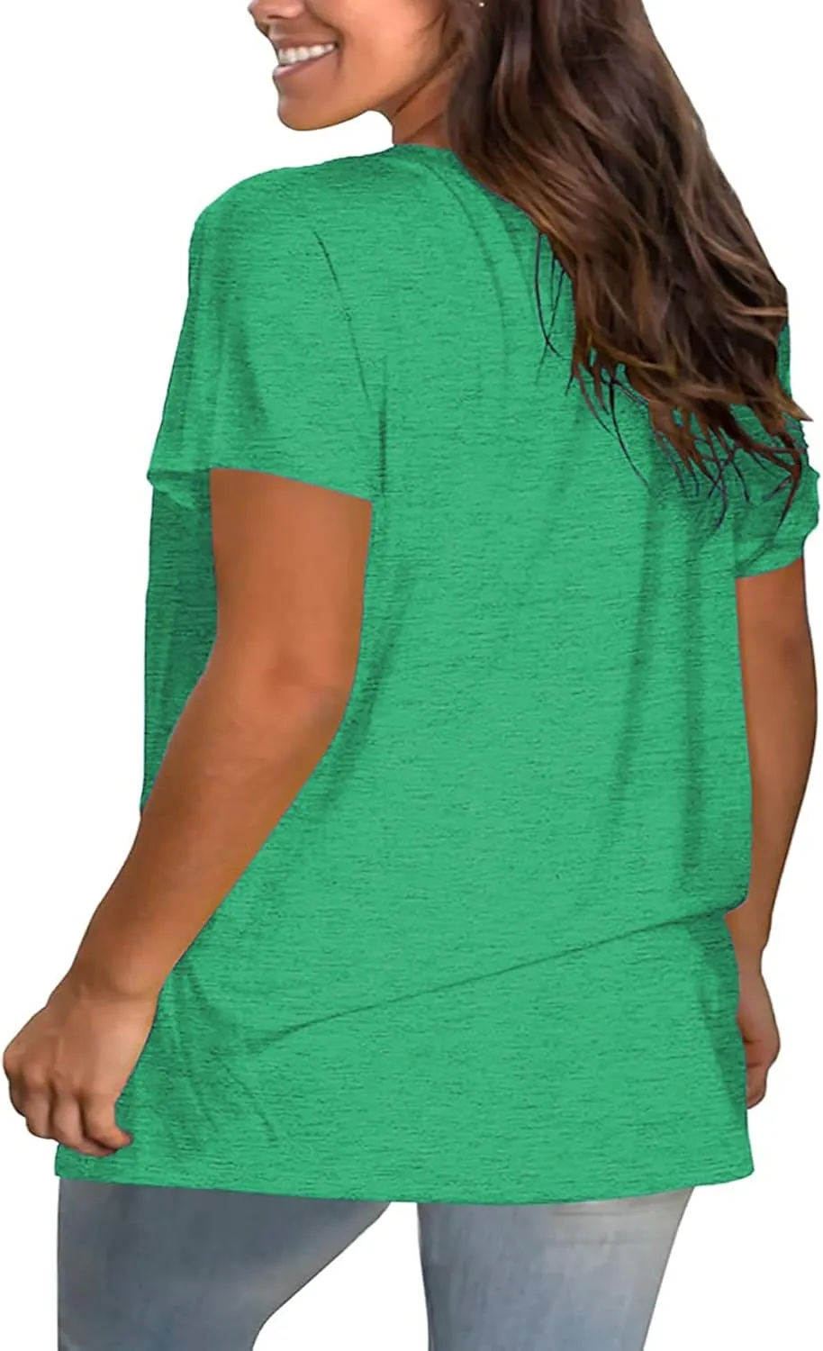 Plus Size Magical Shirts Women Magic Castle V Neck T Shirts Short Sleeve Tshirts Summer Tops