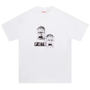 Poets - Drama Tee White