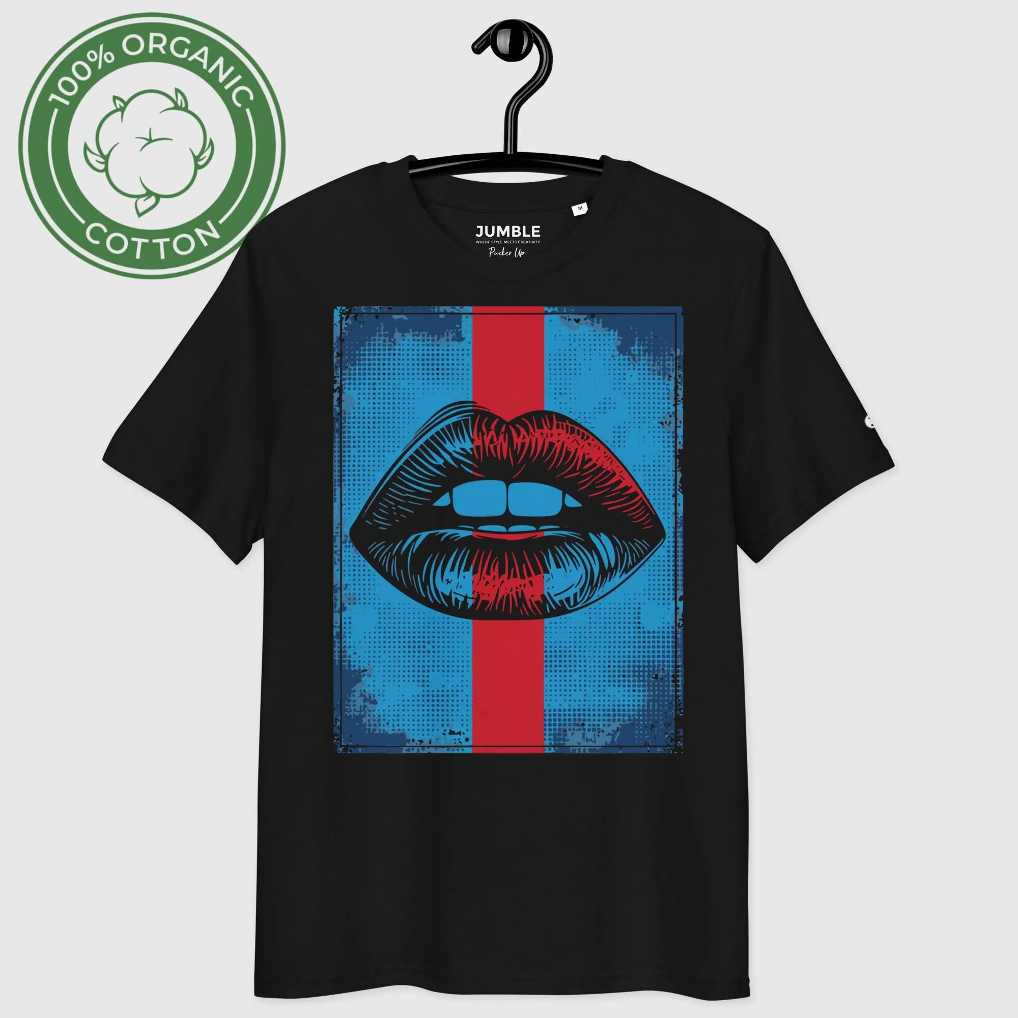 Pucker Up Premium Unisex organic cotton t-shirt