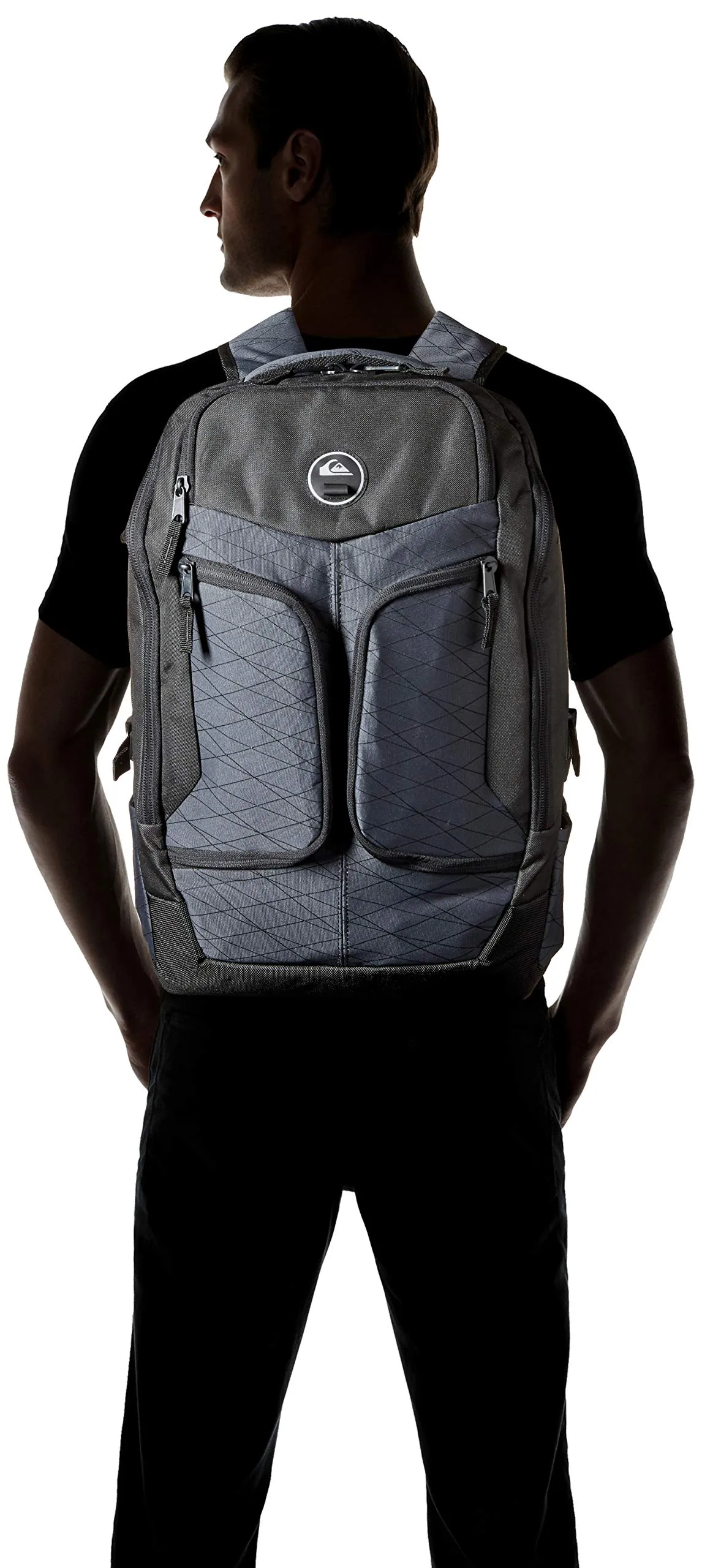 Quiksilver Men's RAMBBLER Backpack, black, 1SZ