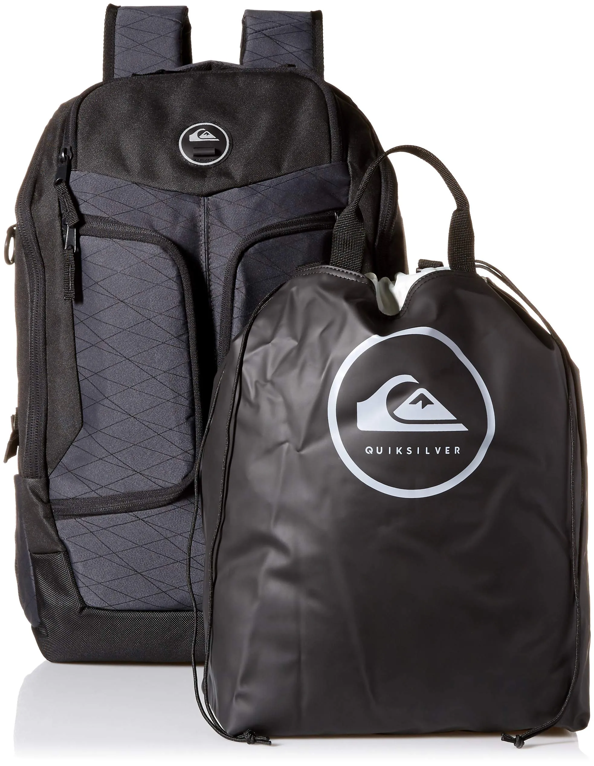 Quiksilver Men's RAMBBLER Backpack, black, 1SZ