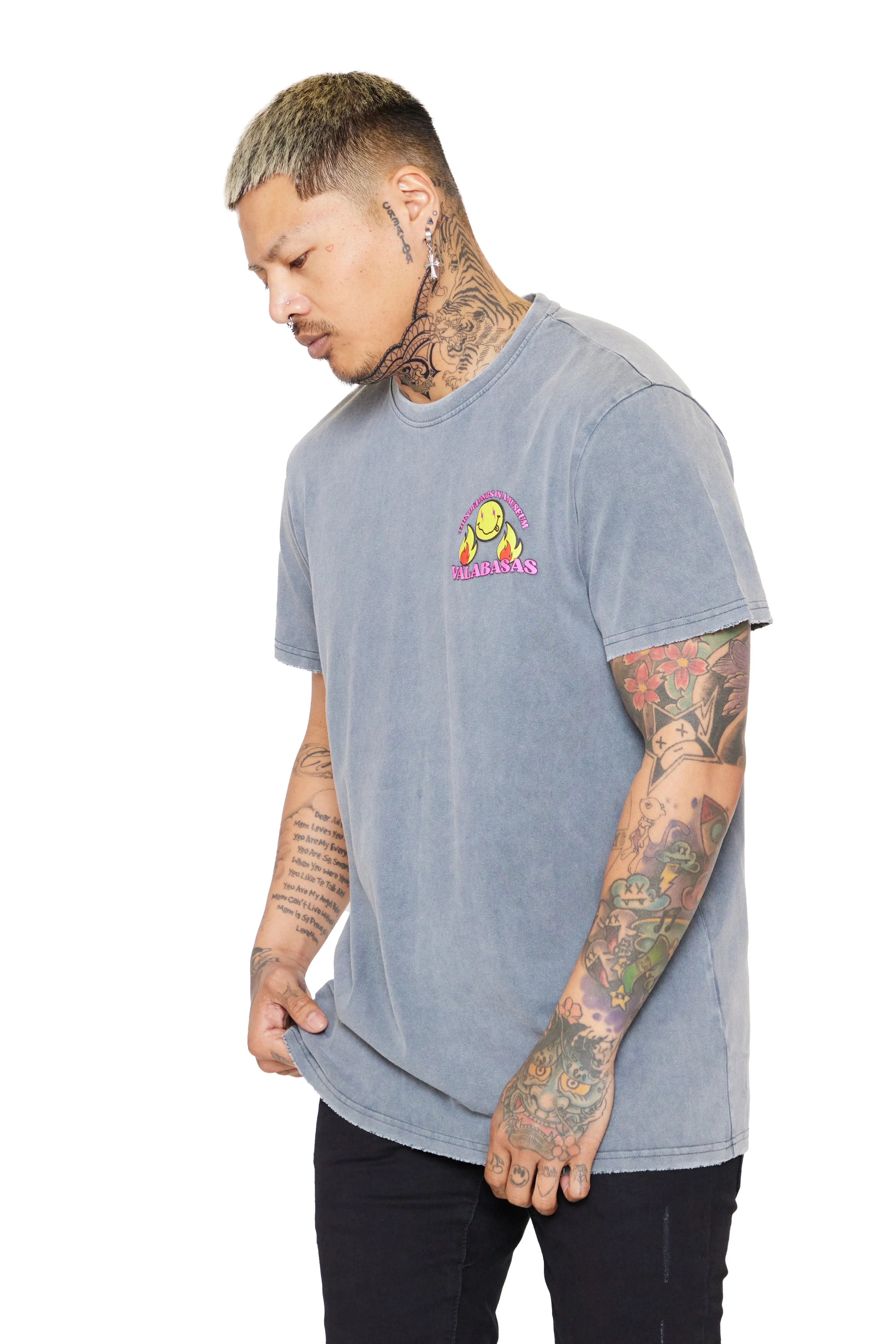 "I AM ART" VINTAGE GREY TEE