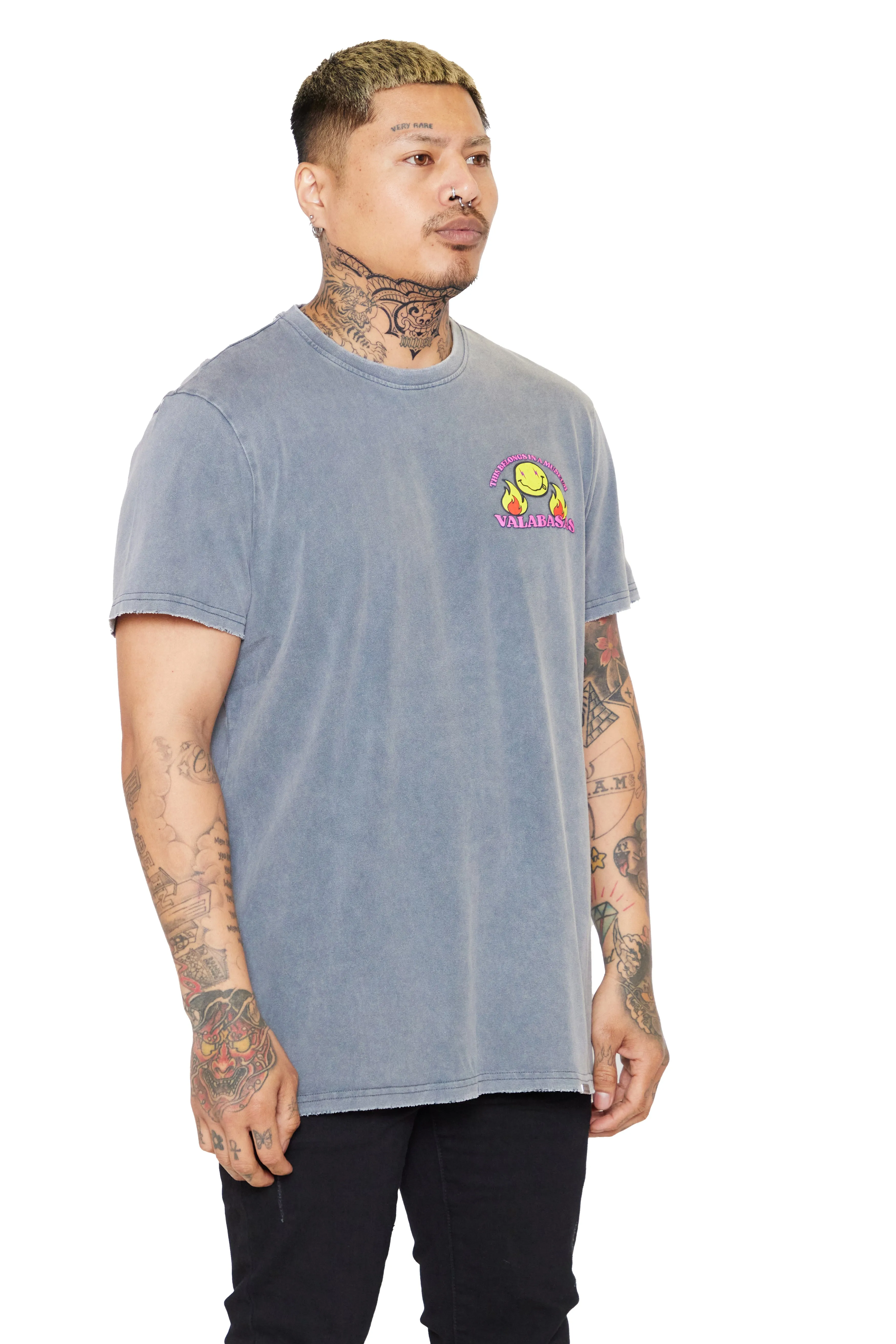 "I AM ART" VINTAGE GREY TEE