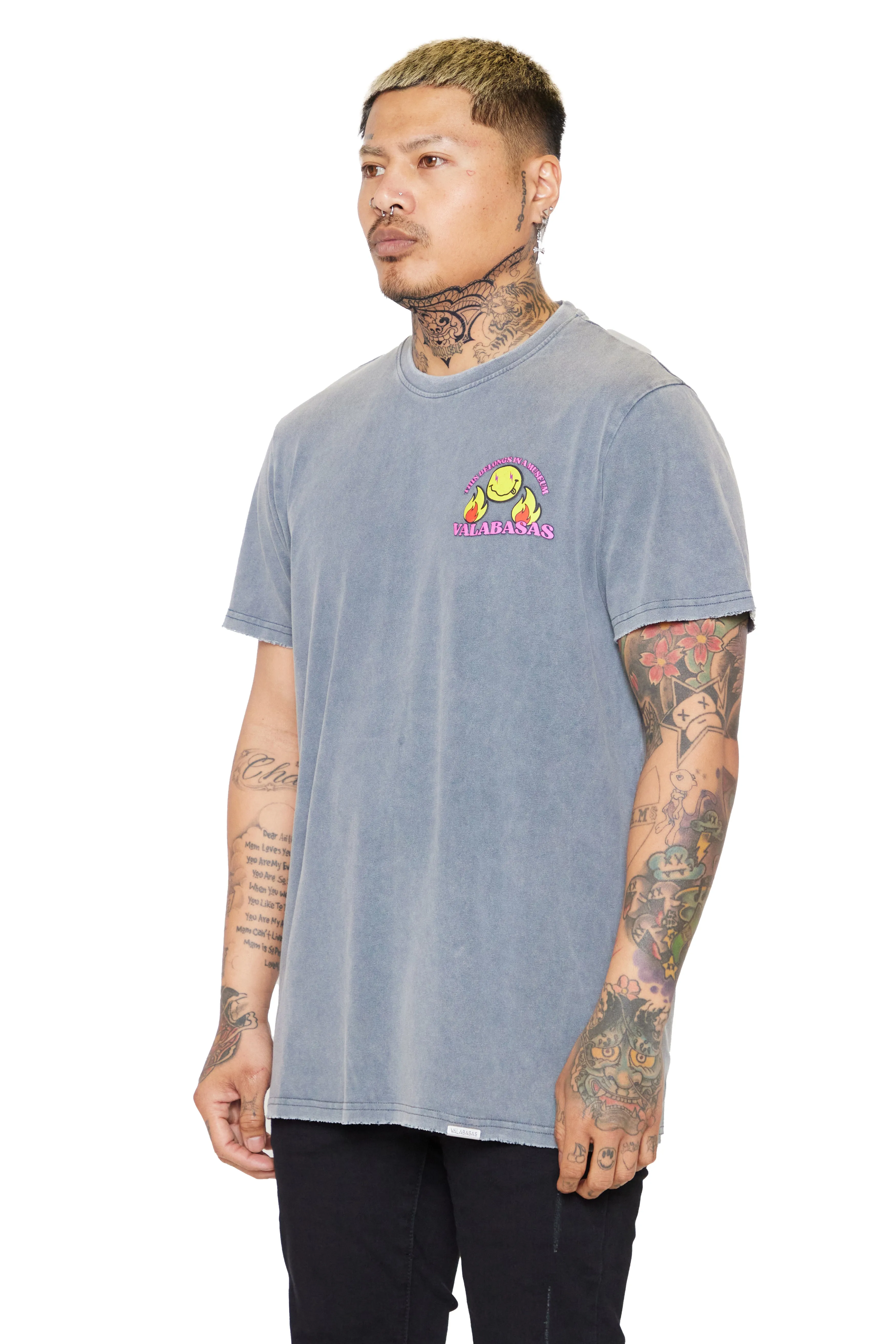 "I AM ART" VINTAGE GREY TEE