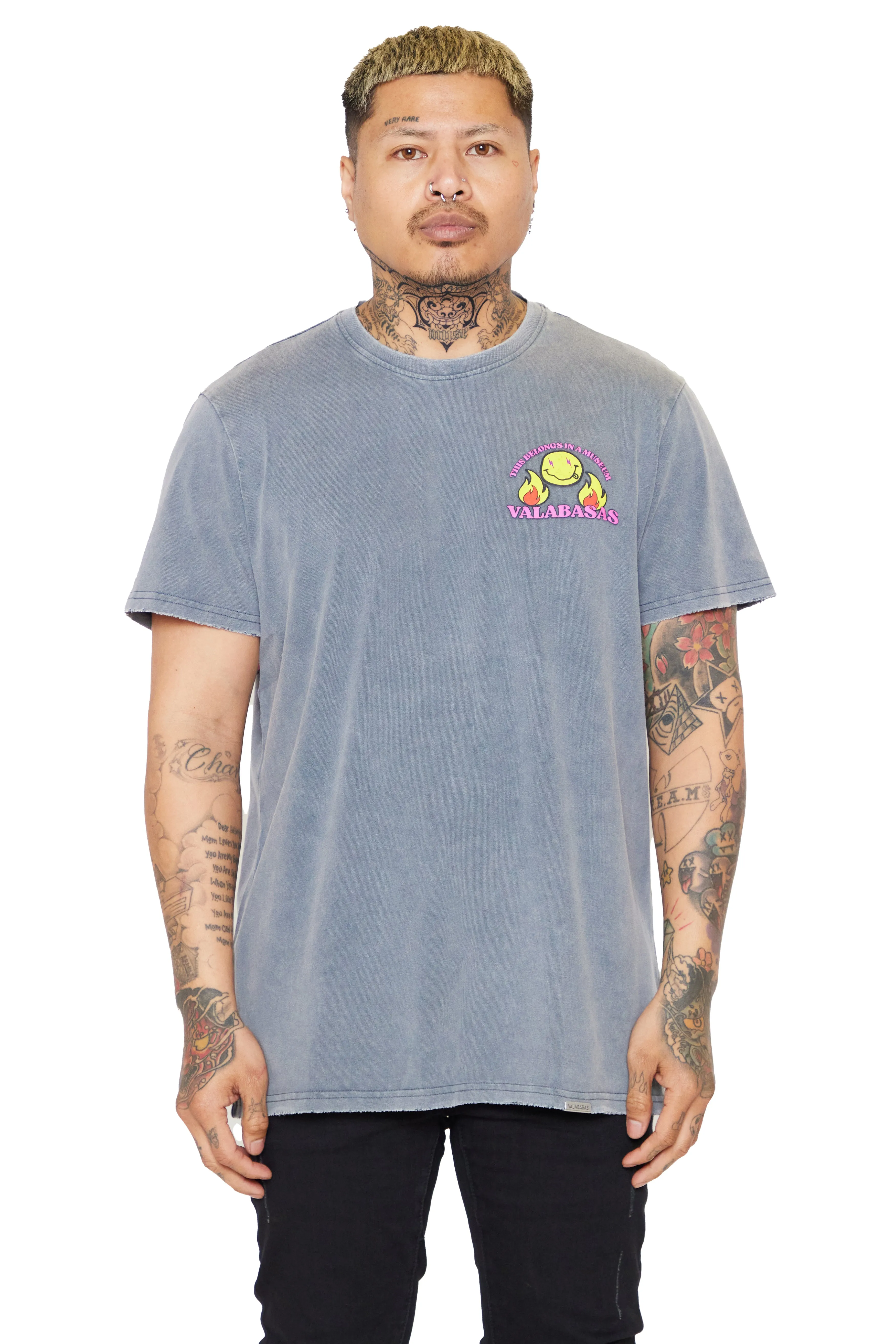 "I AM ART" VINTAGE GREY TEE