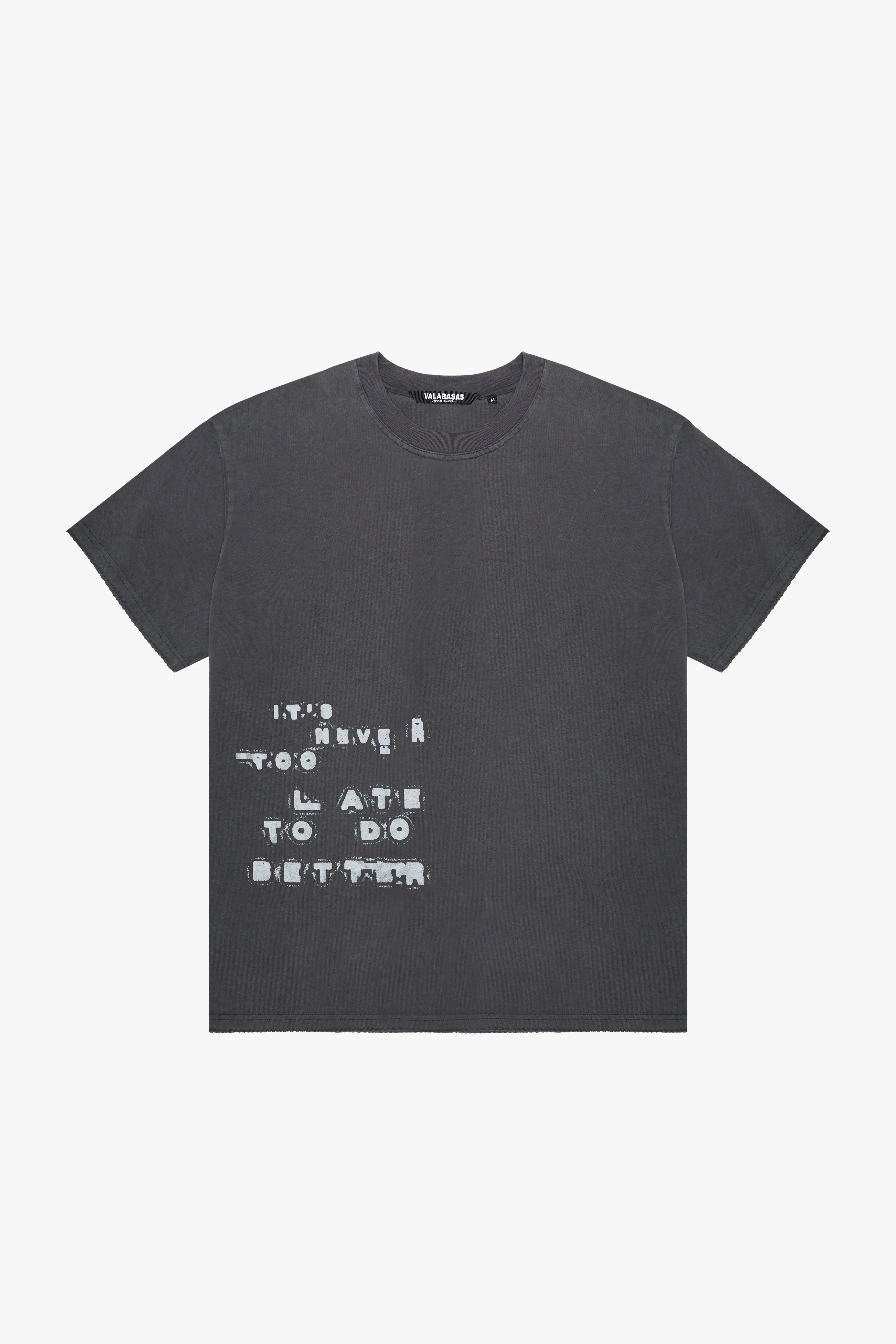 "SHOUT" VINTAGE GREY TEE