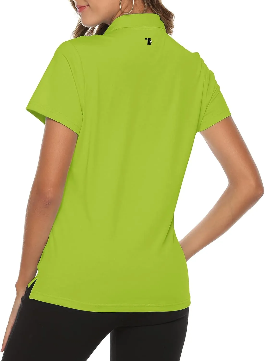 Rdruko Women's Golf Polo Shirts Short Sleeve Dry Fit Moisture Wicking Tennis Sports Casual Collared T Shirts