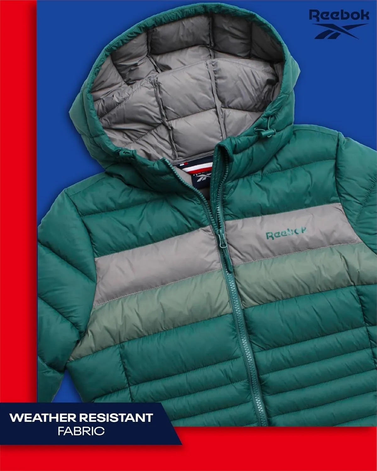 Reebok Women Jacket - Packable Quilted Puffer Coat  Casual Jacket for Women (S-XL)