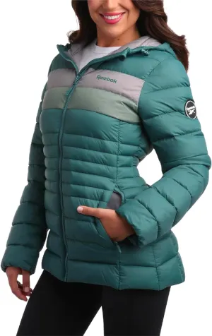 Reebok Women Jacket - Packable Quilted Puffer Coat  Casual Jacket for Women (S-XL)