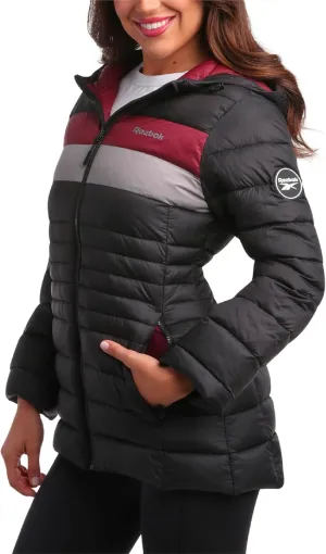 Reebok Women Jacket - Packable Quilted Puffer Coat  Casual Jacket for Women (S-XL)