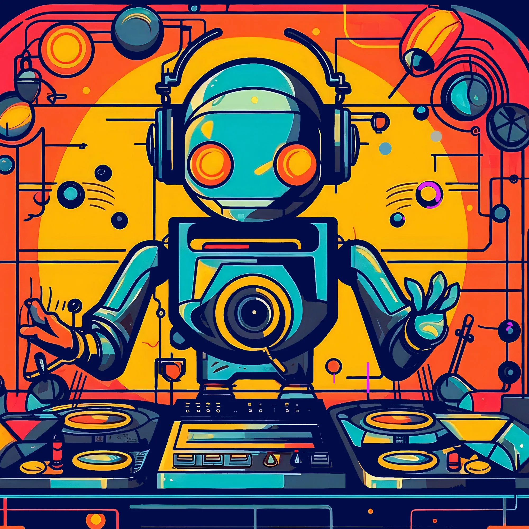 RoboGroove Unisex t-shirt