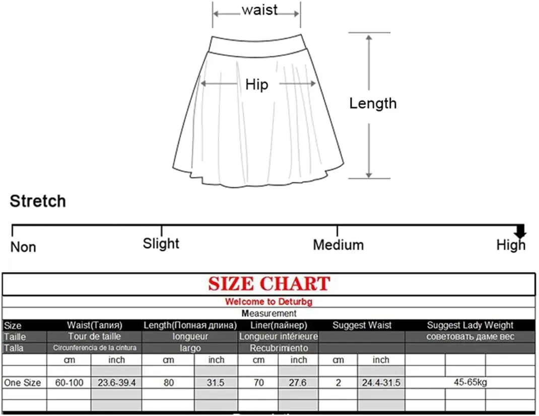 Ruereuu Women's Pleated PU Skirt Stretch High Waist Solid Color Casual Slim Faux Leather Midi Skirts