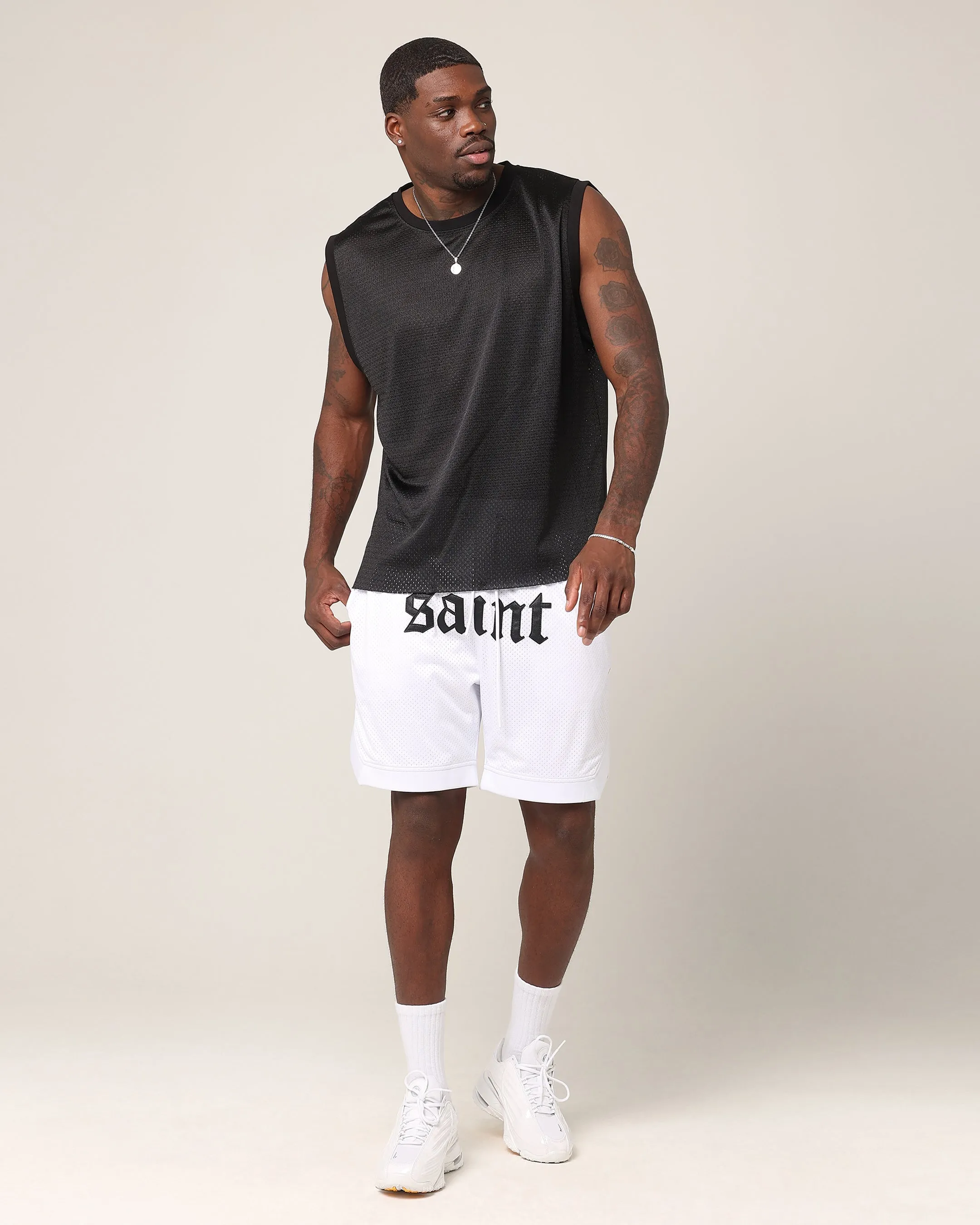 Saint Morta Cambronne Basketball Short White
