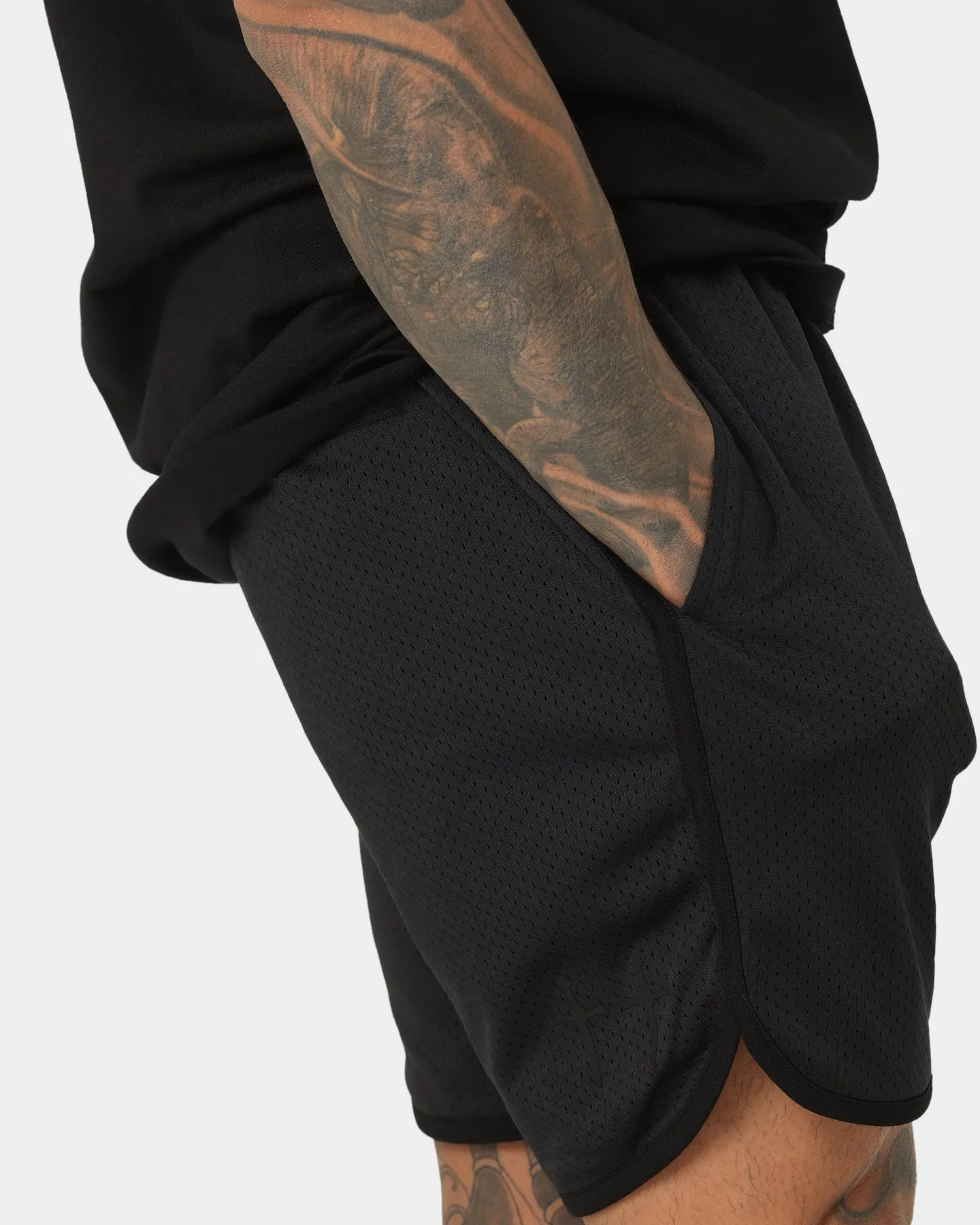 Saint Morta Icarus Mesh Shorts Black
