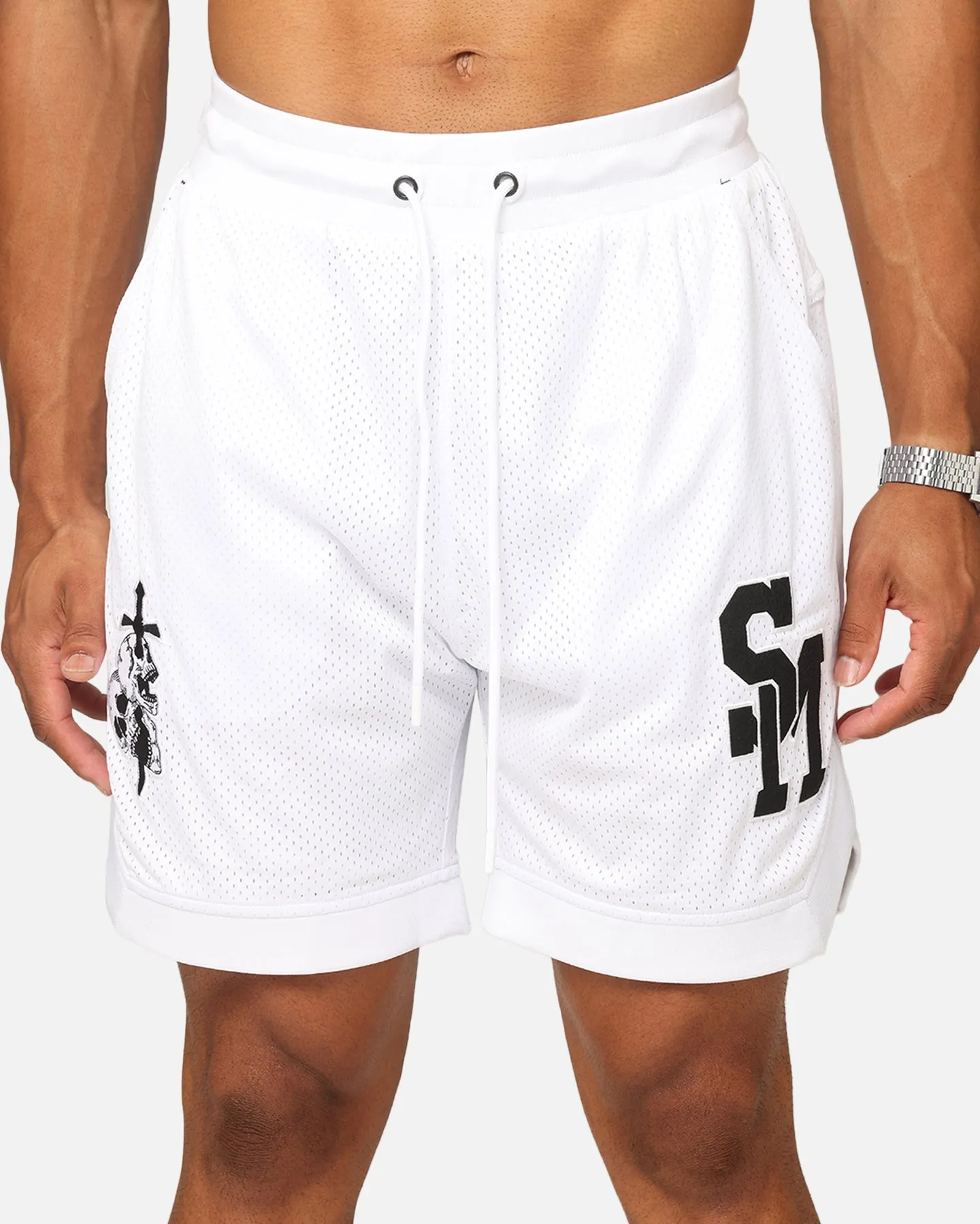Saint Morta La Rambla Basketball Shorts White