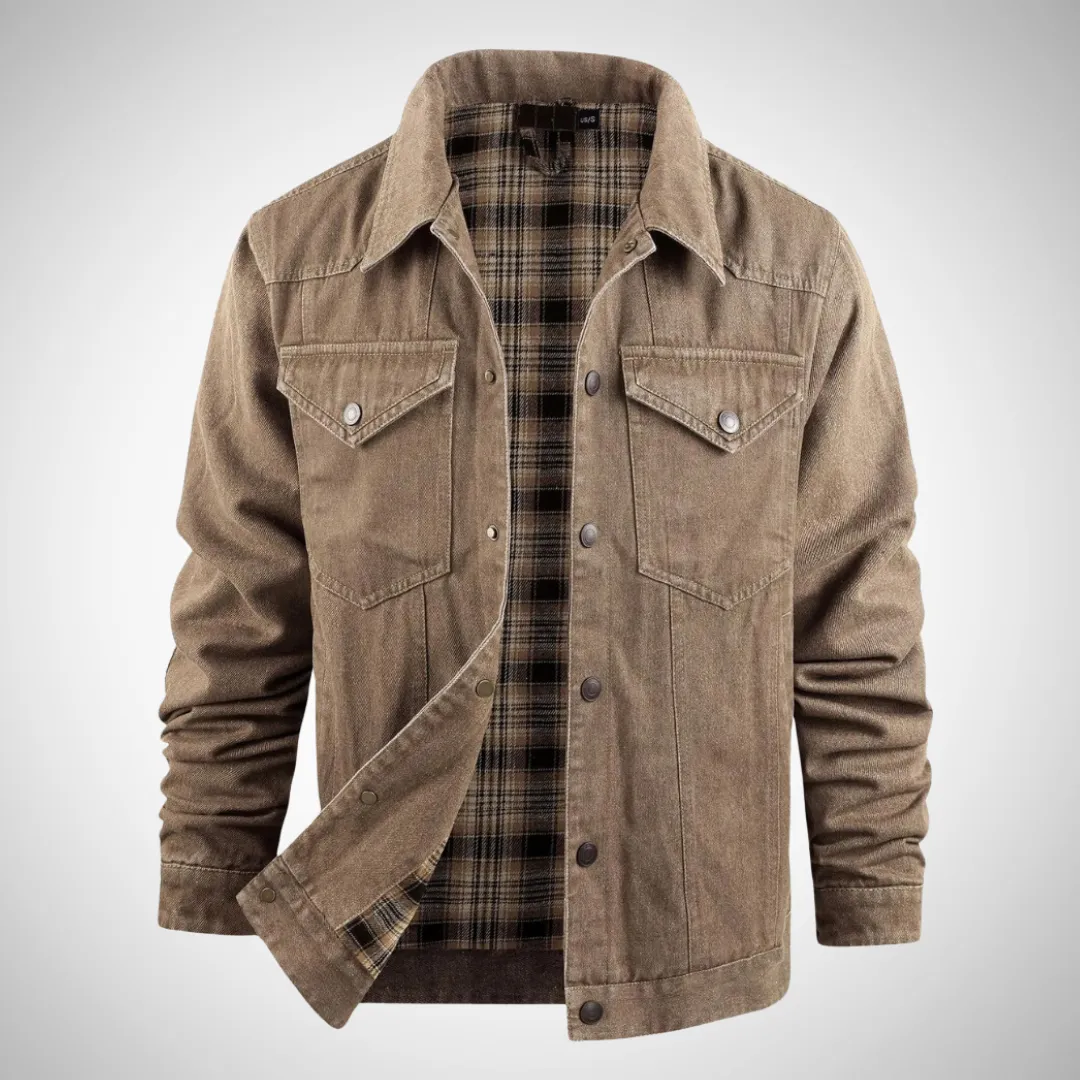 Sammy Flannel Lined Shirt Jacket