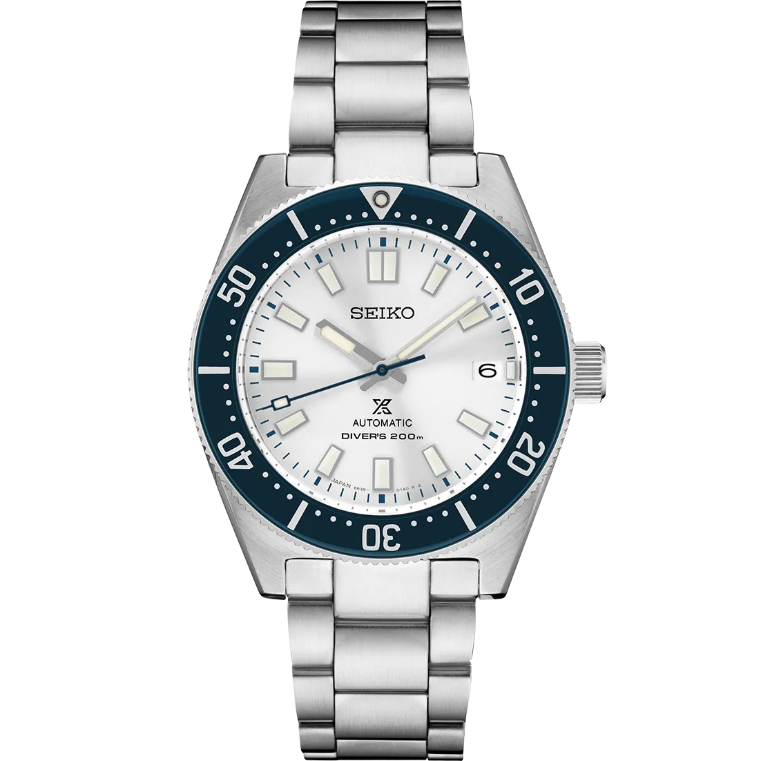 Seiko Prospex SPB213 40.5mm Blue Bezel White Dial Automatic Watch