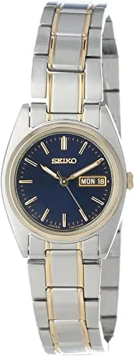 Seiko Women's SXA120 Functional Two-Tone Stainless Steel Watch