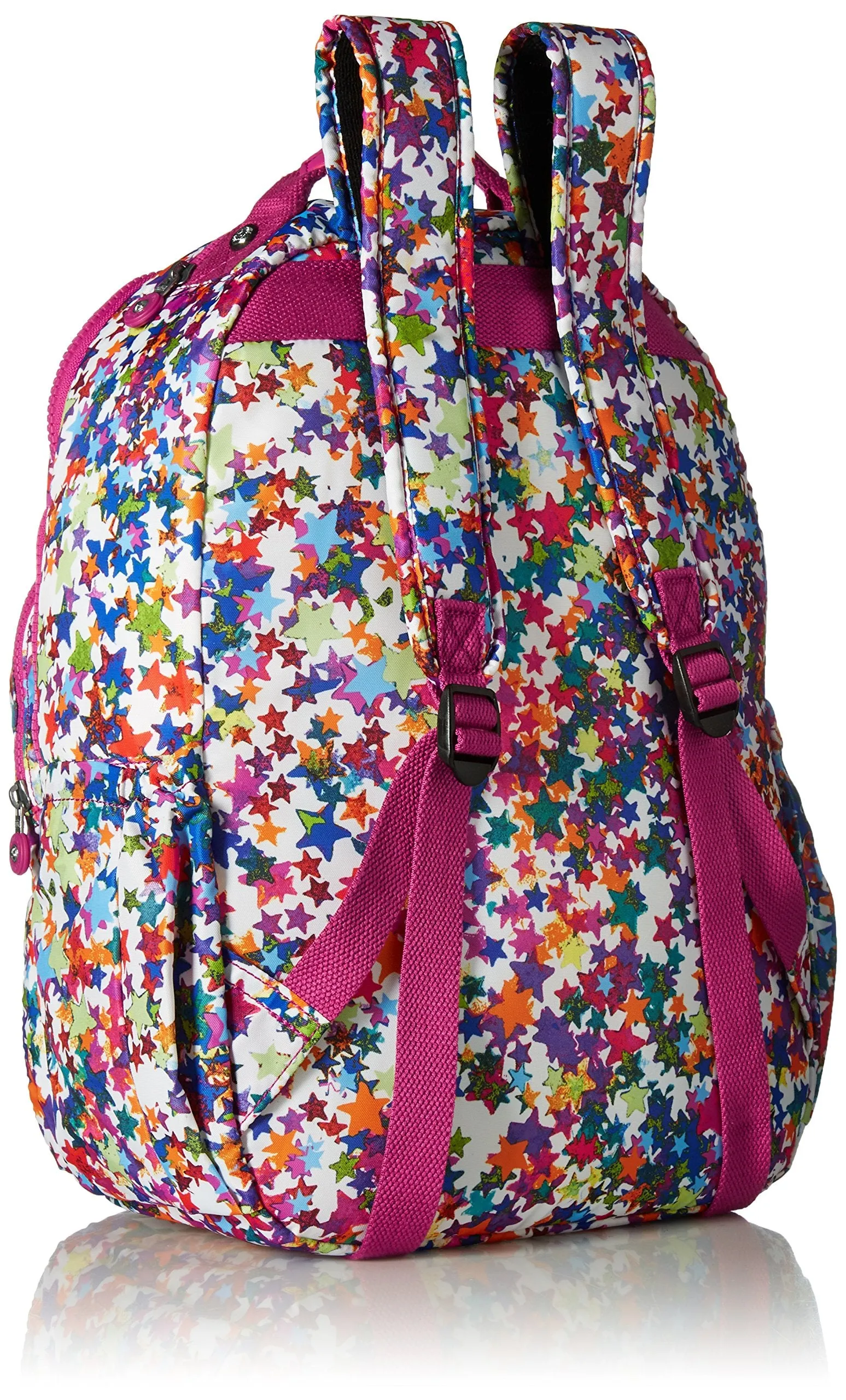 Seoul L Solid Laptop Backpack, Kaleidoscope Block