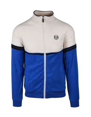 Sergio Tacchini Amancio Track Top in Blue Gardenia