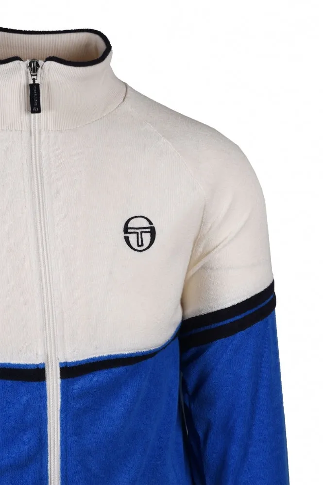 Sergio Tacchini Amancio Track Top in Blue Gardenia