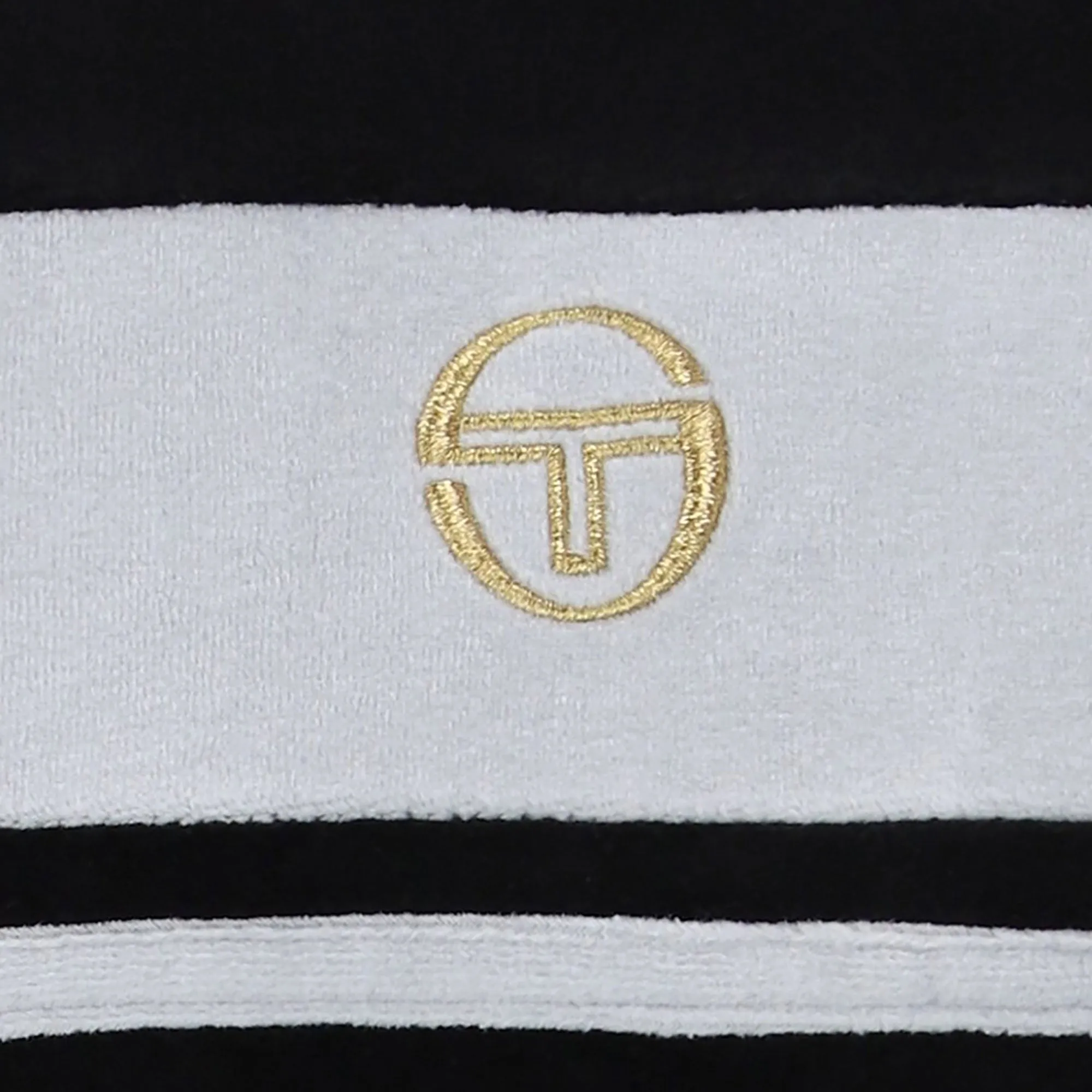 Sergio Tacchini Damarindo Track Top in Black