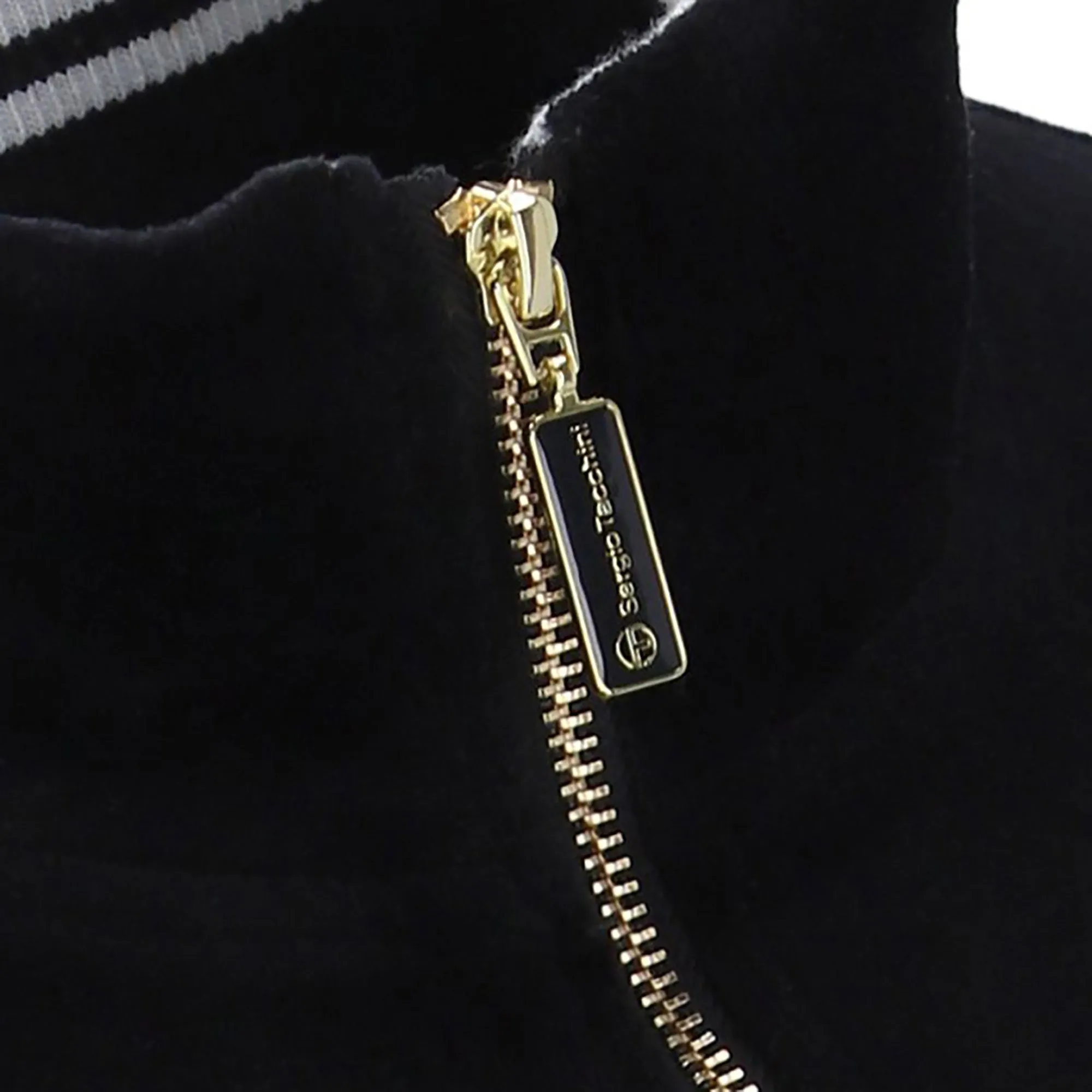 Sergio Tacchini Damarindo Track Top in Black