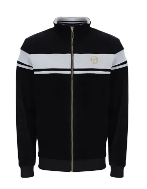 Sergio Tacchini Damarindo Track Top in Black