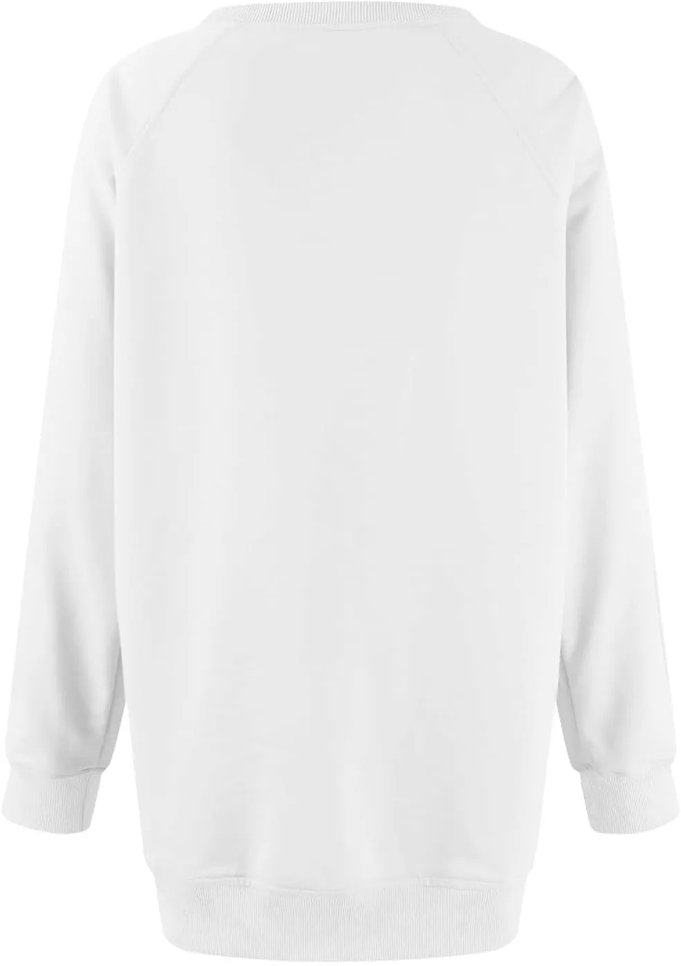 slqdgmryz Crewneck Sweatshirts Women Side Split Oversized Sweatshirt No Hood Crew Neck Y2k Hoodie Long Sleeve Tunic Pullover