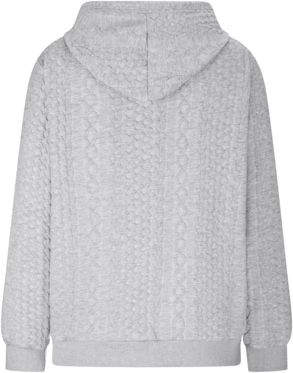slqdgmryz Oversized Hoodies for Women Plus Size Cable Knit Sweater Loose Fit Drawstring Comfort Hoodie Preppy Sweatshirt