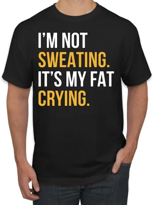 Spit Pre-Workout in My Mouth Funny Gym Men's T-Shirt