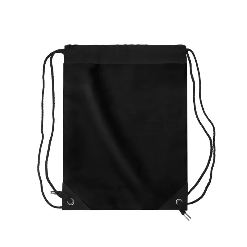 Spooky Pumpkins Drawstring Bag with Zipper Pocket