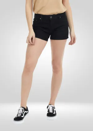 Stretch Denim Cutoff Shorts