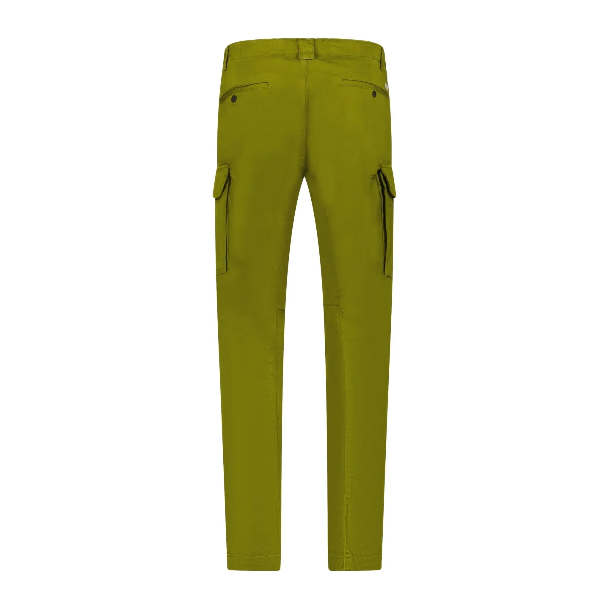 Stretch Sateen Cargo Pants Green