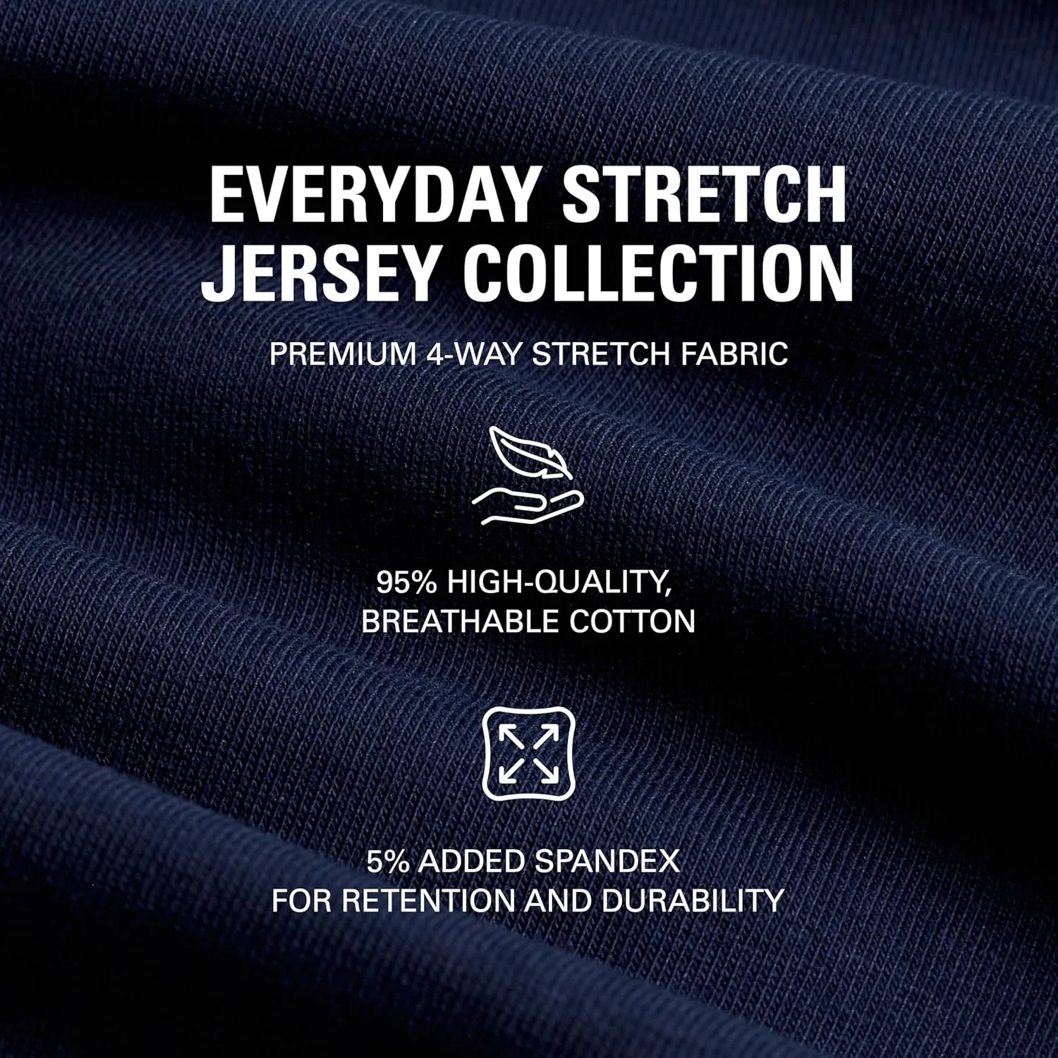 STRONGSIZE Men's Big and Tall Shirts  Stretch T-Shirt for Casual Wear (Available in Longer and Regular Length)