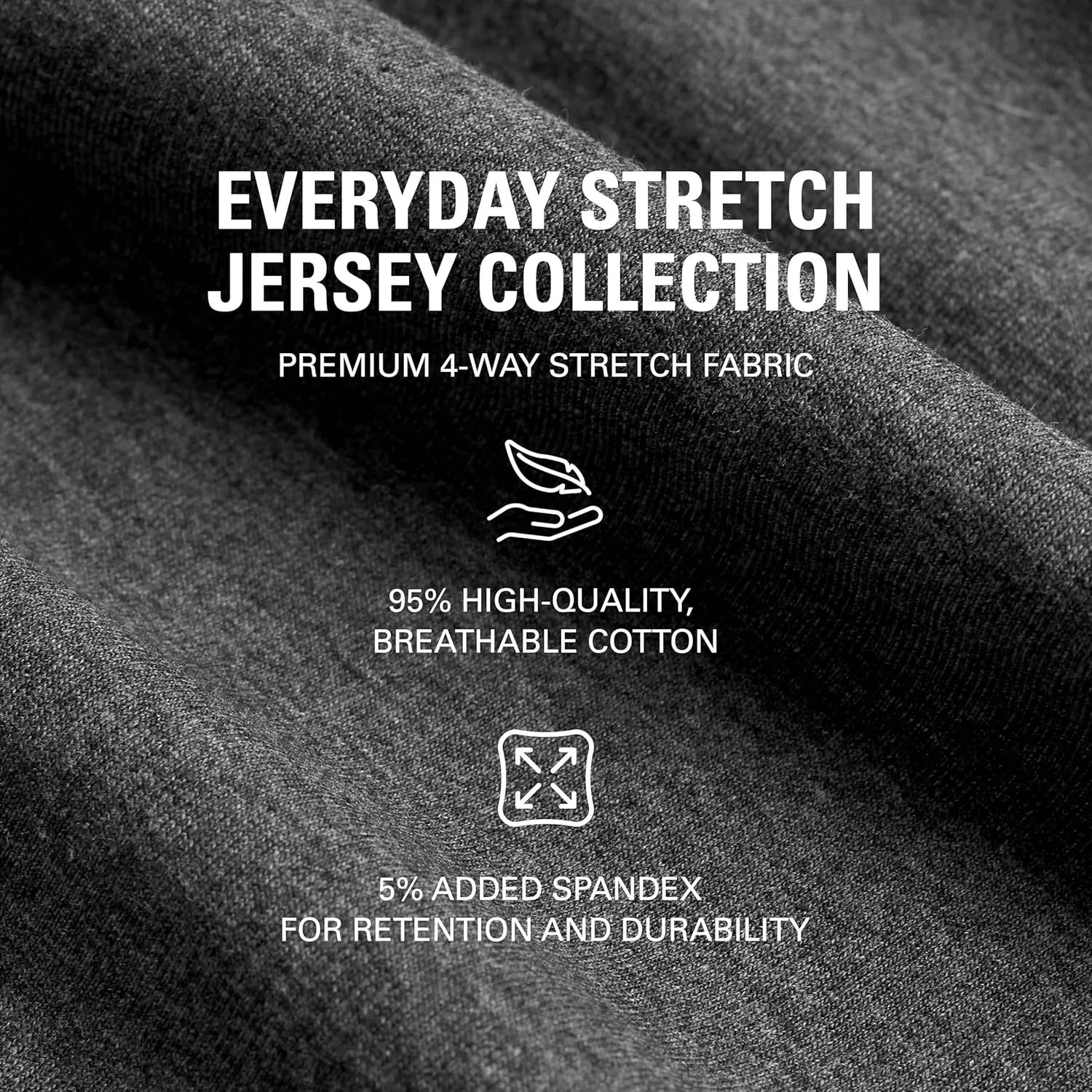 STRONGSIZE Men's Big and Tall Shirts  Stretch T-Shirt for Casual Wear (Available in Longer and Regular Length)