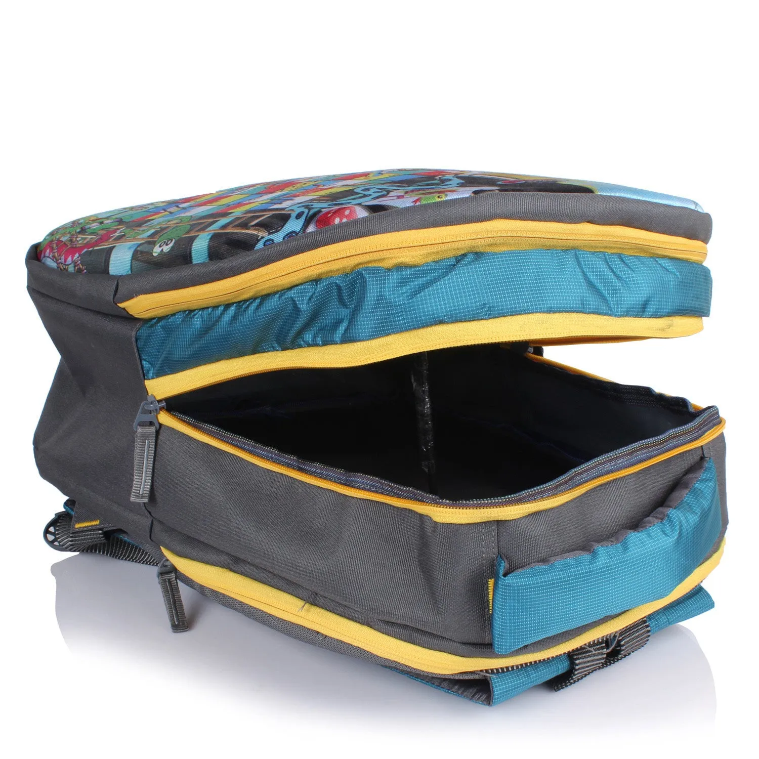 Suntop Snakes & Ladder Game 27 L Free Size Backpack(Grey)