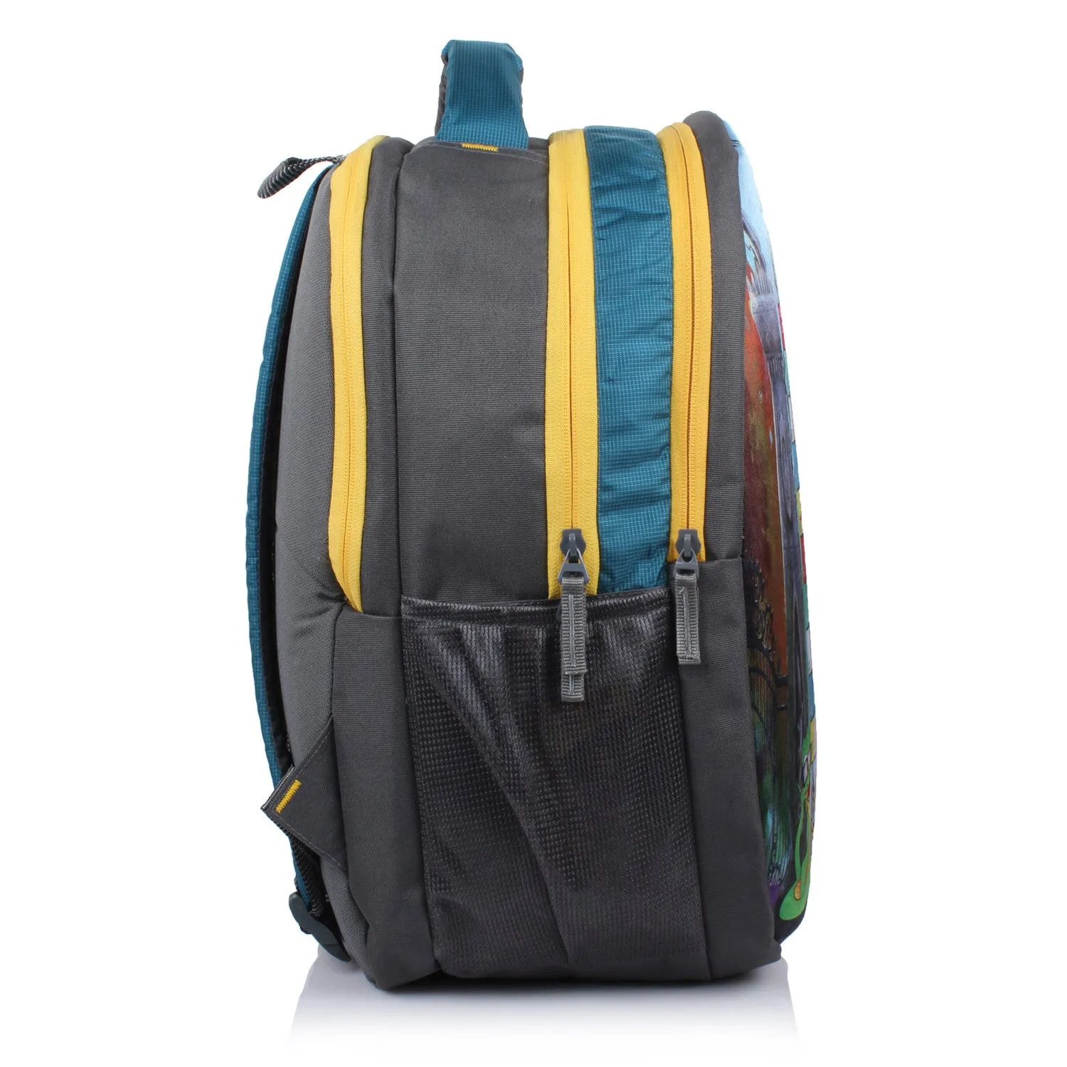 Suntop Snakes & Ladder Game 27 L Free Size Backpack(Grey)