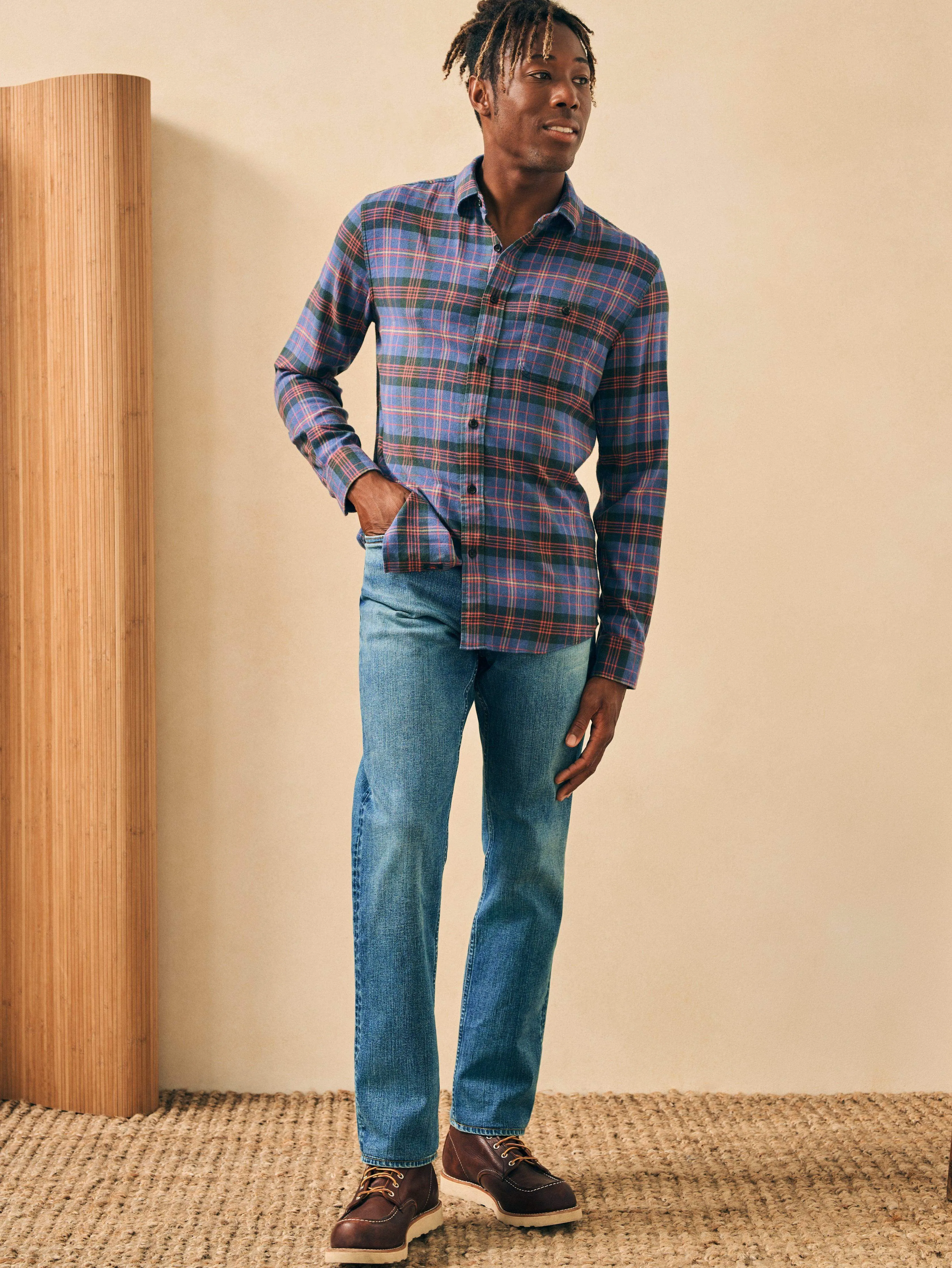 Super Brushed Flannel - Trestle Tree Plaid