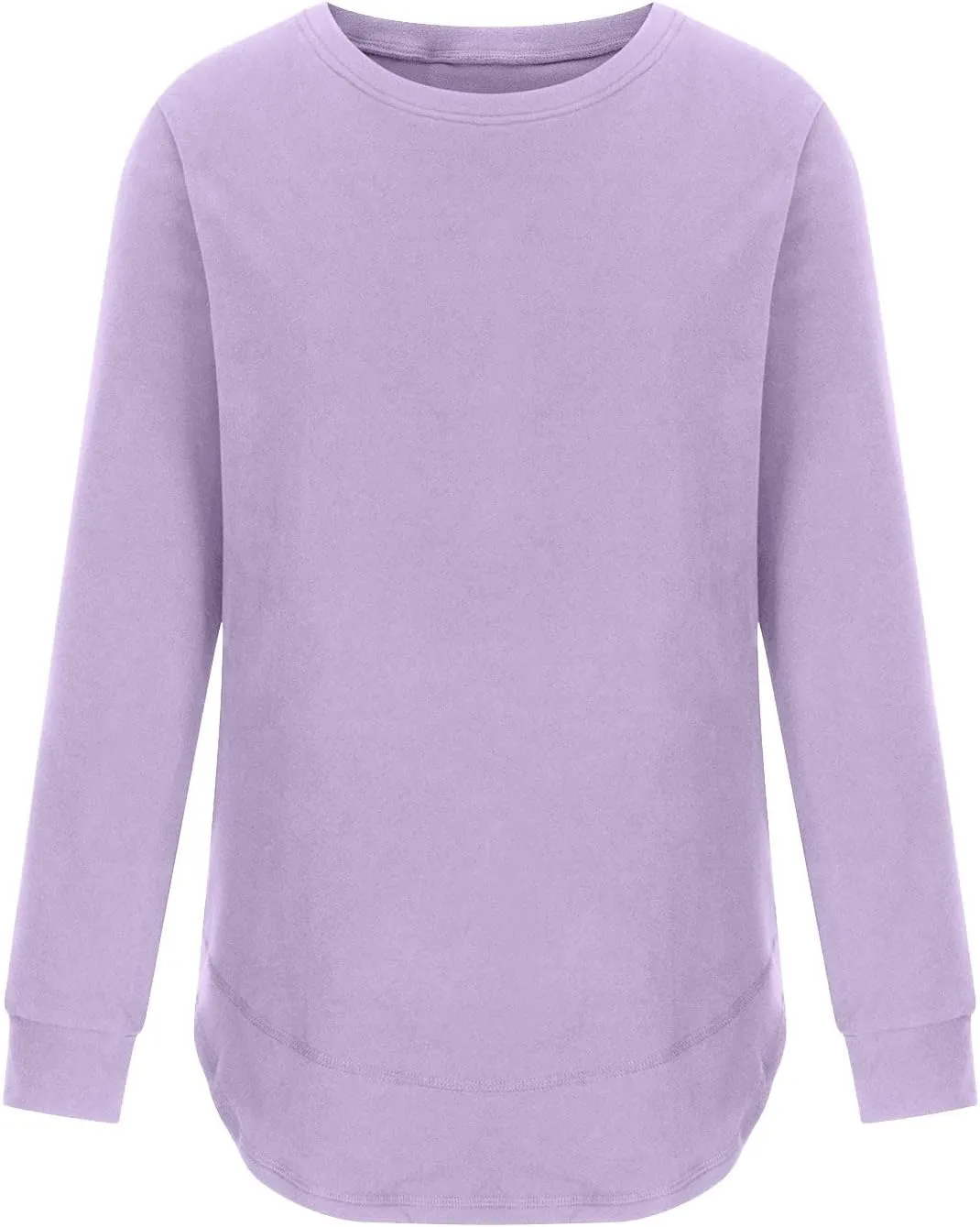 TANGNADE Womens Oversized Sweatshirts Long Sleeve Crewneck Dressy Casual Pullover Lightweight Fall Tunic Tops Blouses