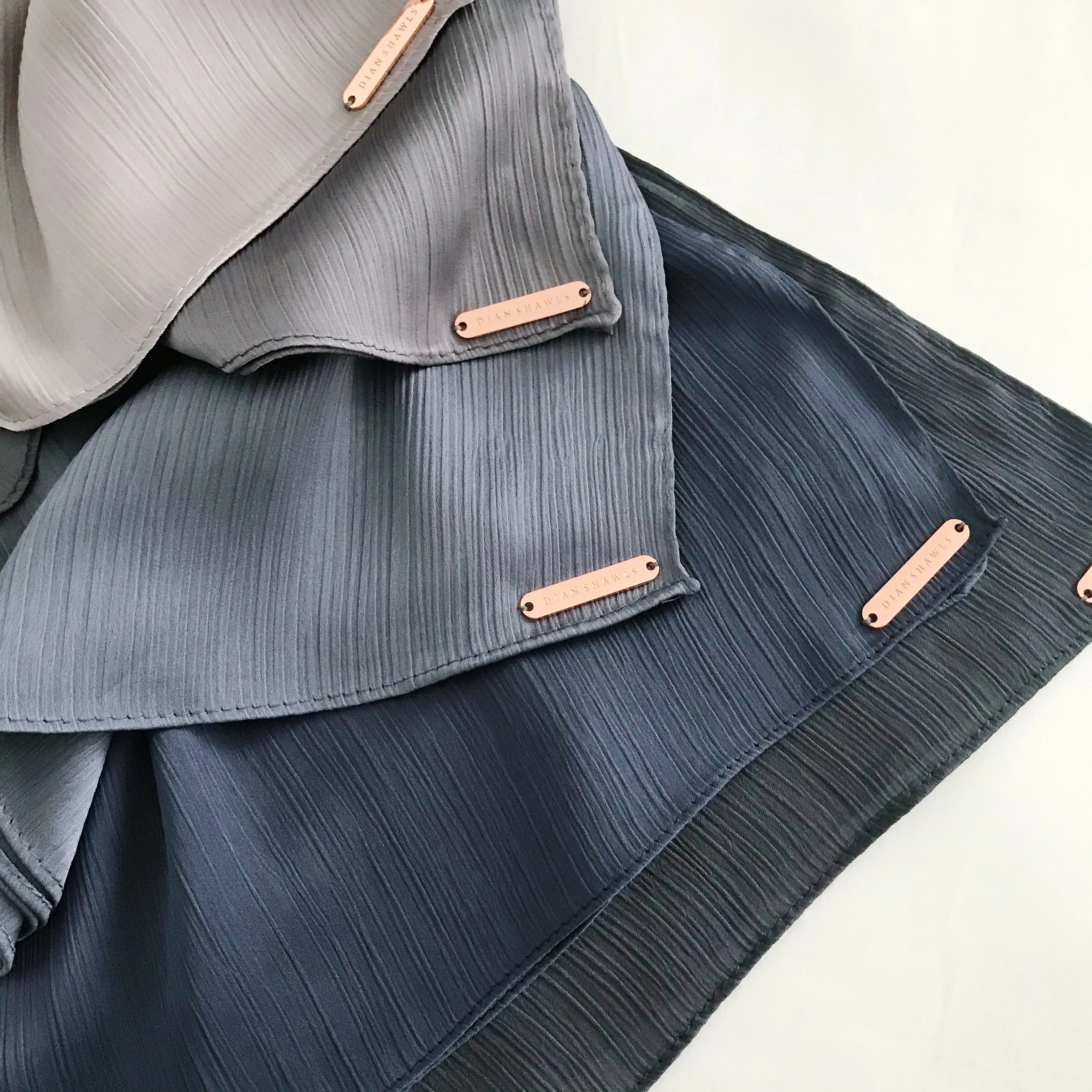 Textured Satin : Ginger