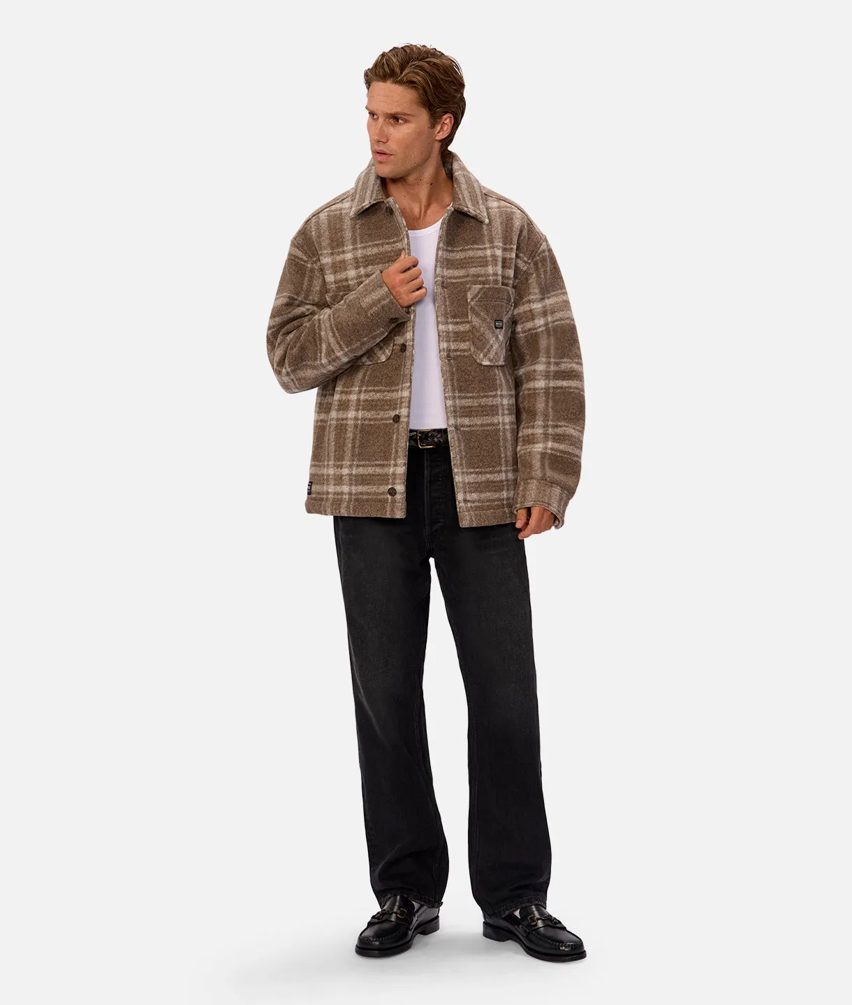 The Bournemouth Jacket - Brown Grey