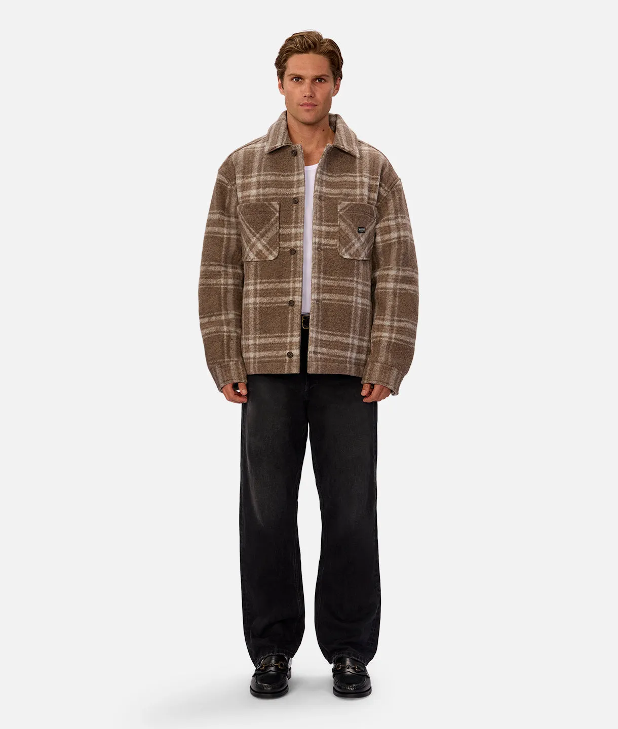 The Bournemouth Jacket - Brown Grey