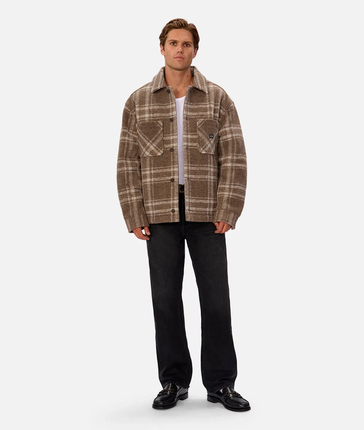 The Bournemouth Jacket - Brown Grey