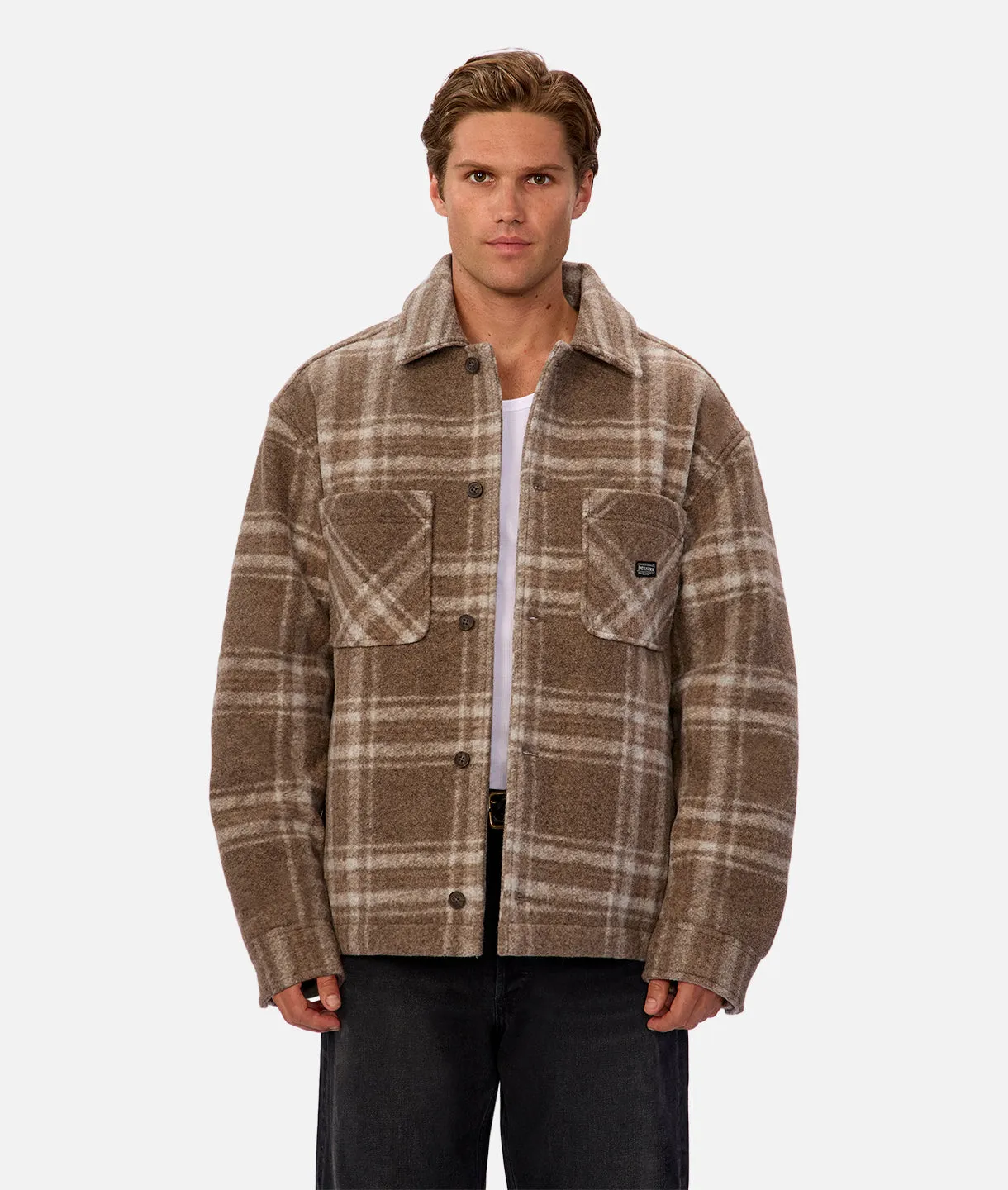 The Bournemouth Jacket - Brown Grey