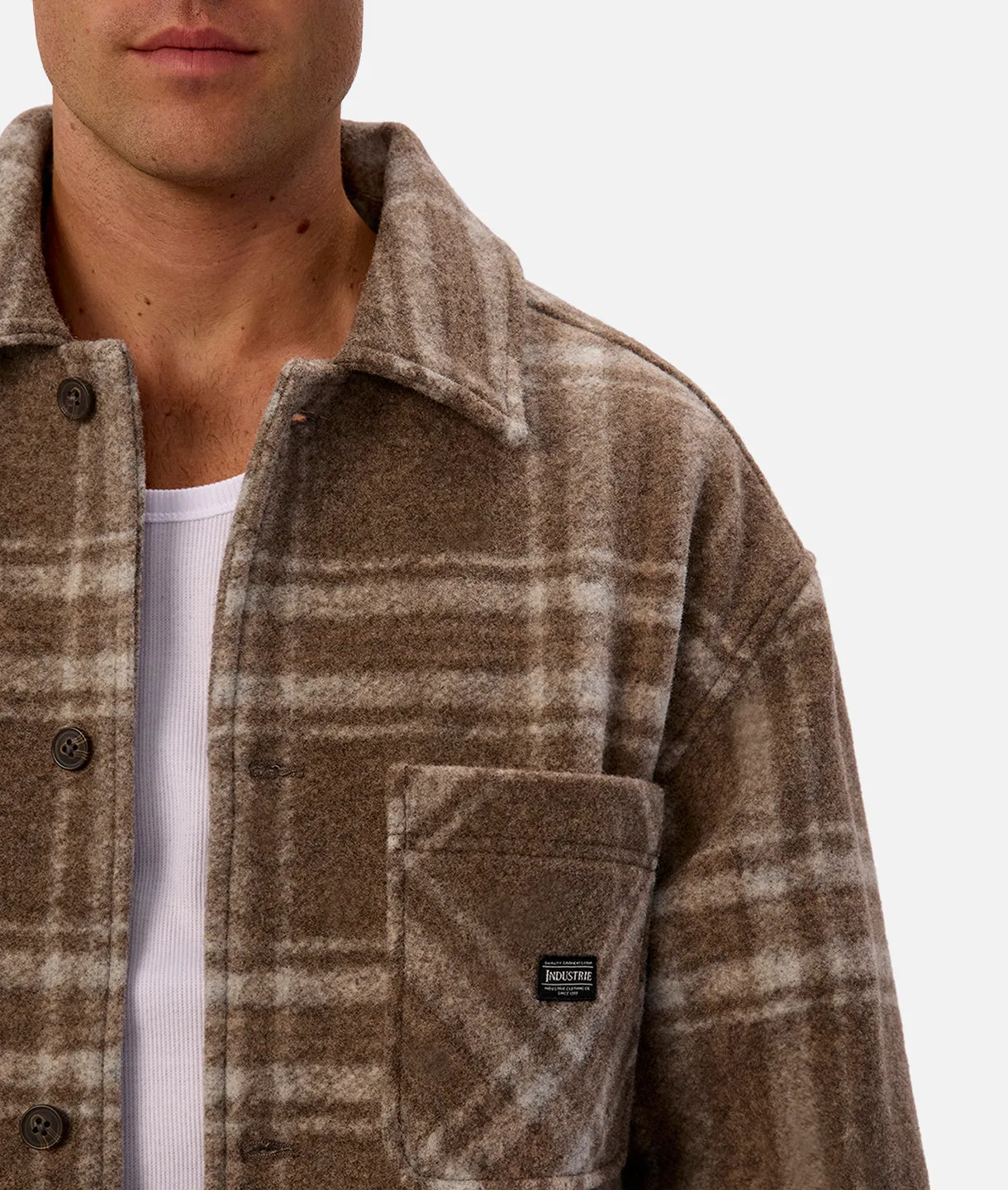 The Bournemouth Jacket - Brown Grey