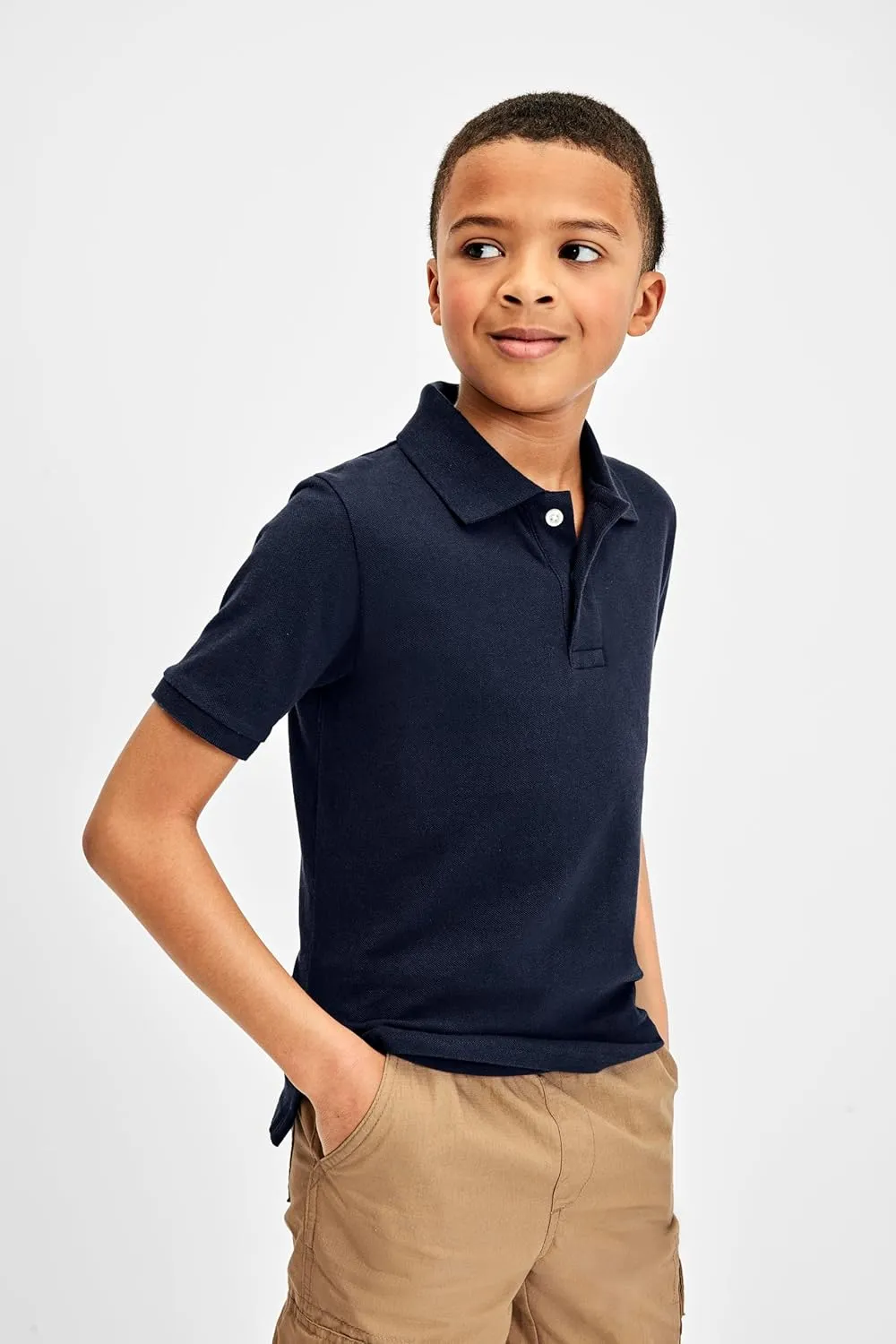 The Children's Place Boys Multipack Short Sleeve Pique Polo